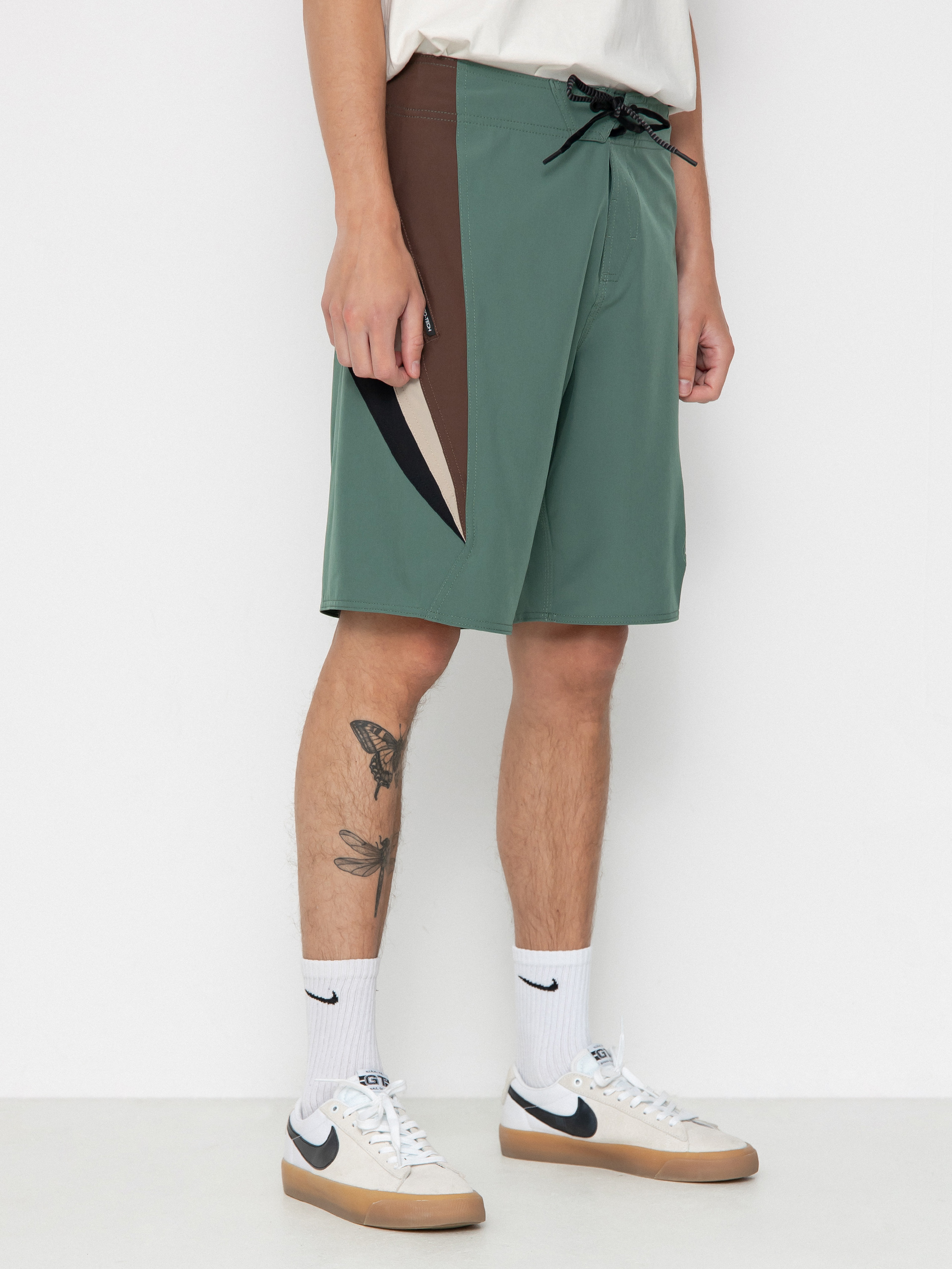 Plážové kraťasy Volcom Surf Vitals J Robinson Mod 20 (fir green)