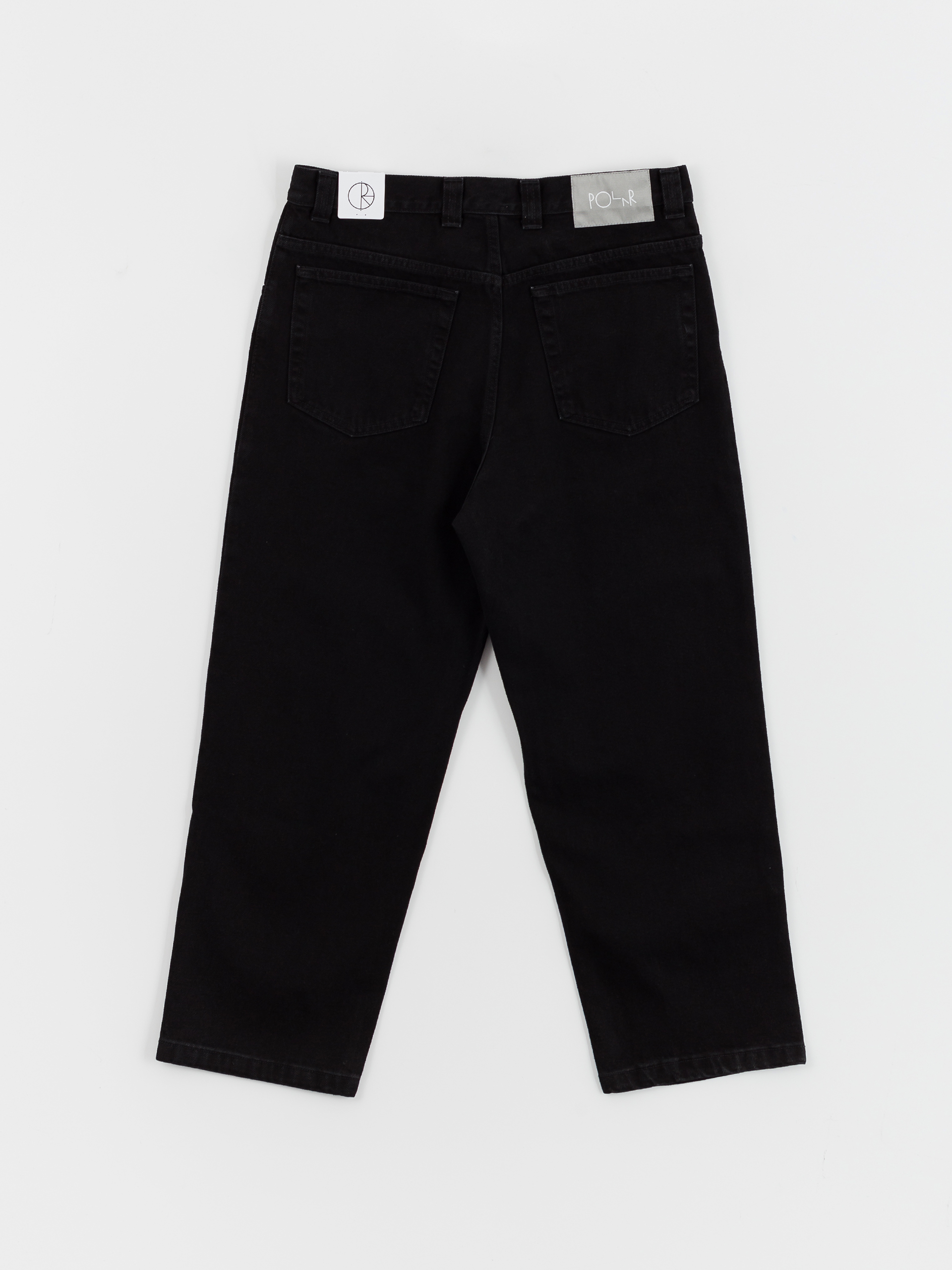 Kalhoty Polar Skate 93! Denim (pitch black)