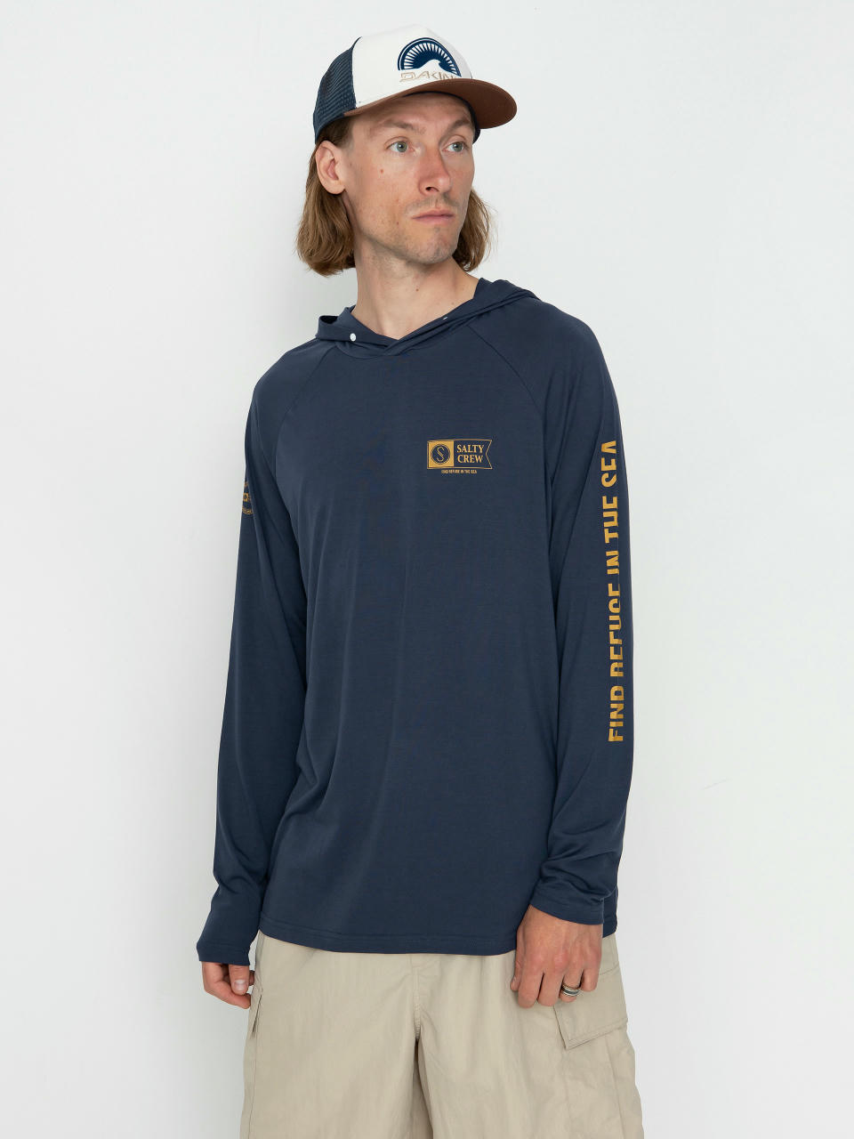 Mikina s kapucí Salty Crew Mariner HD (navy)