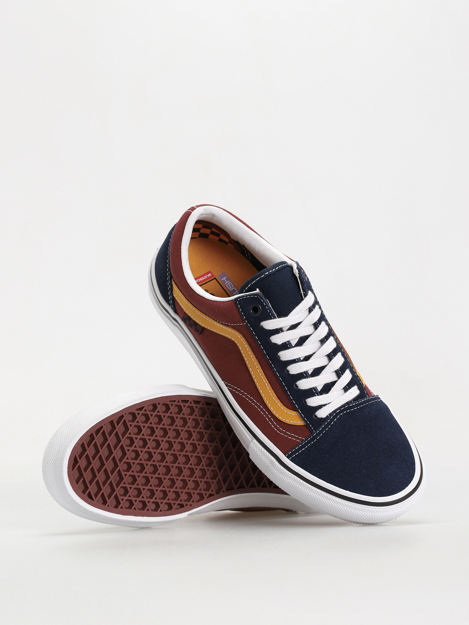 Boty Vans Skate Old Skool (navy/burgundy)