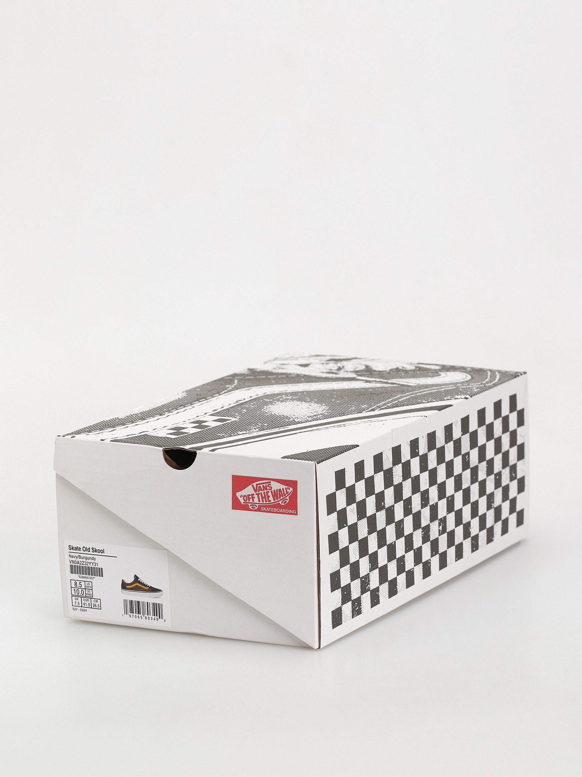 Boty Vans Skate Old Skool (navy/burgundy)