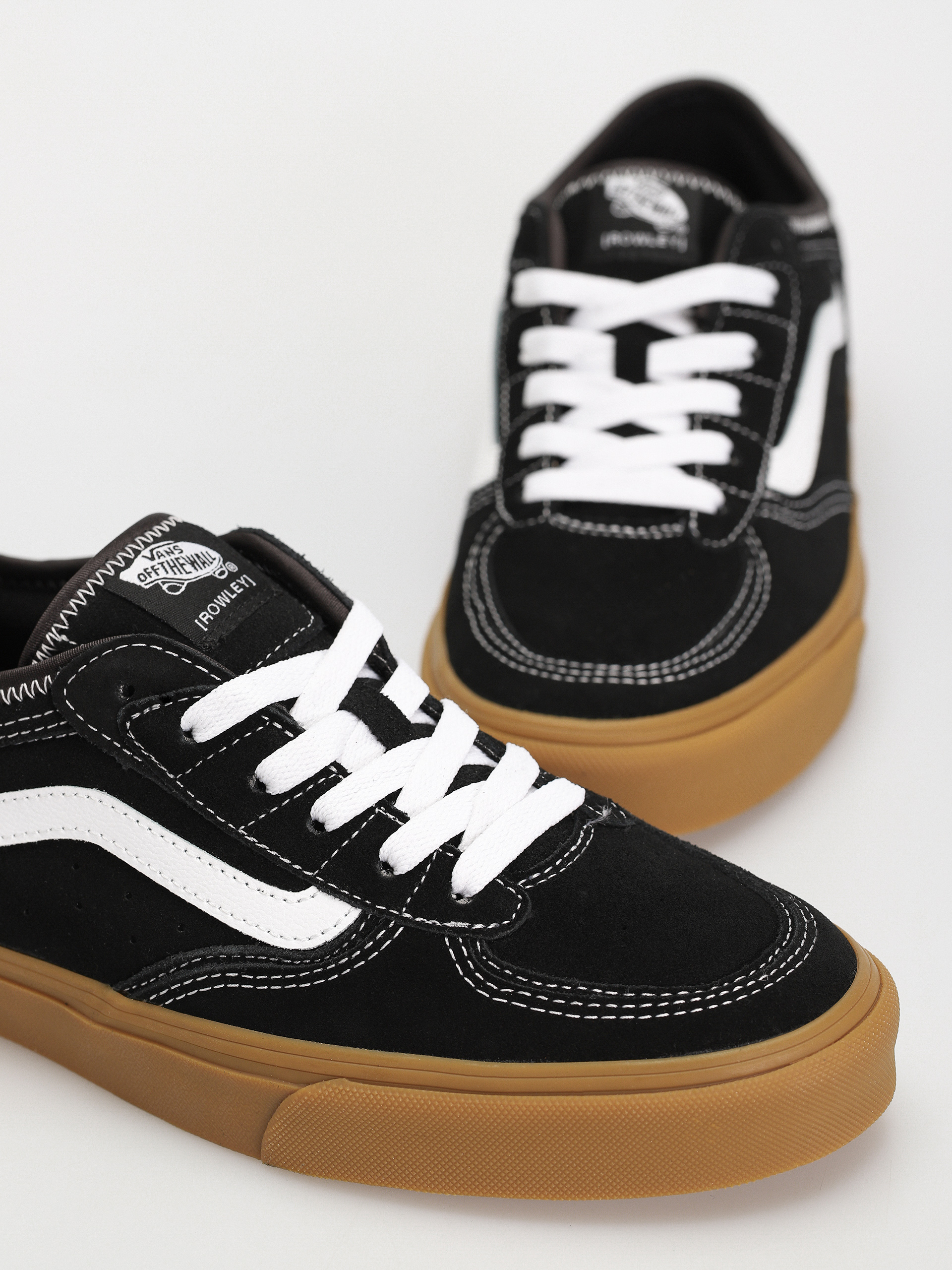 Boty Vans Rowley Classic (black/white/gum)