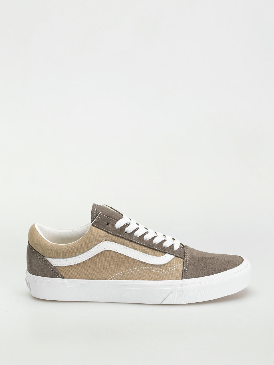 Boty Vans Old Skool (canvas/suede block brown)