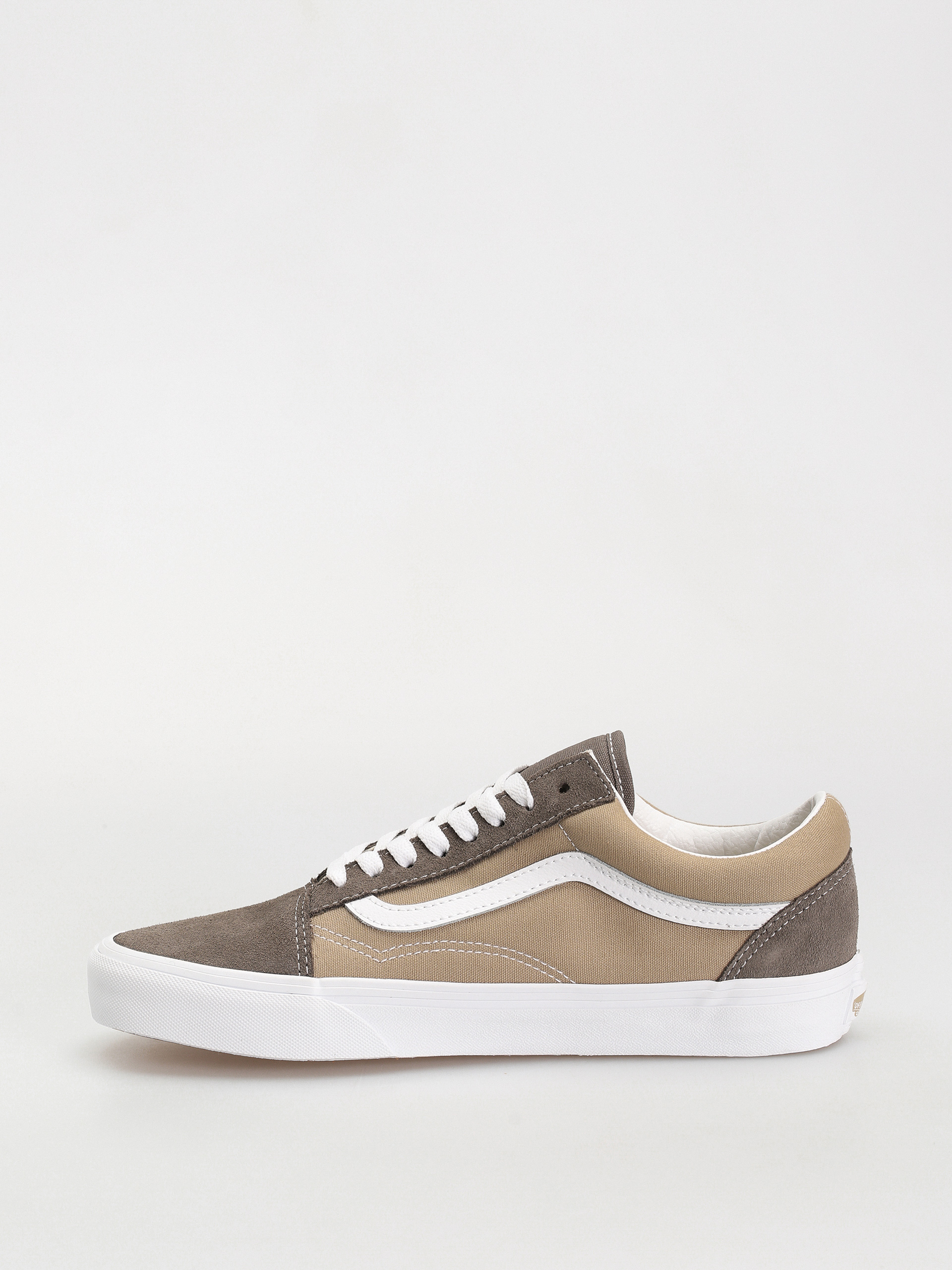 Boty Vans Old Skool (canvas/suede block brown)