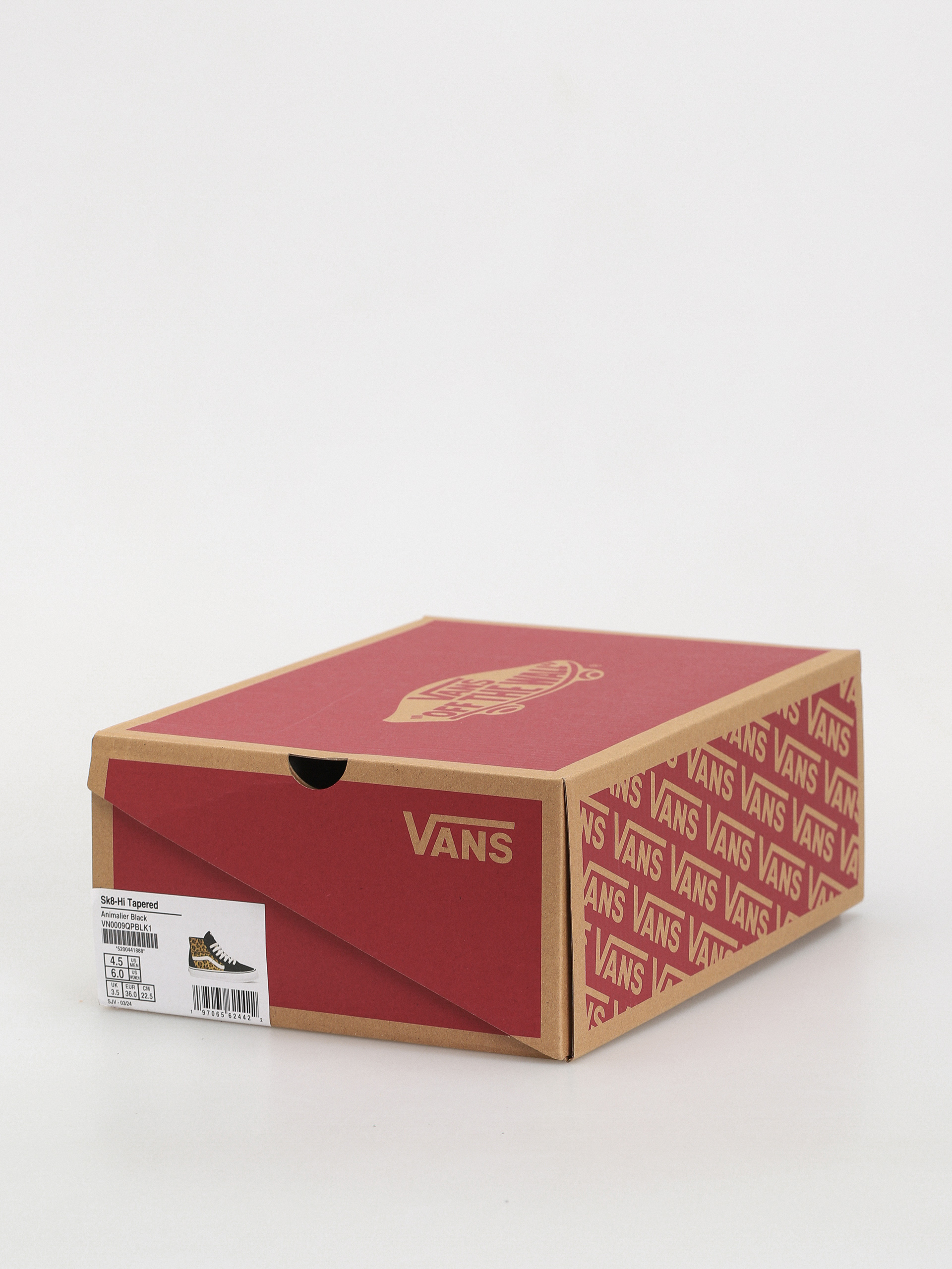Boty Vans Sk8 Hi Tapered (animalier black)