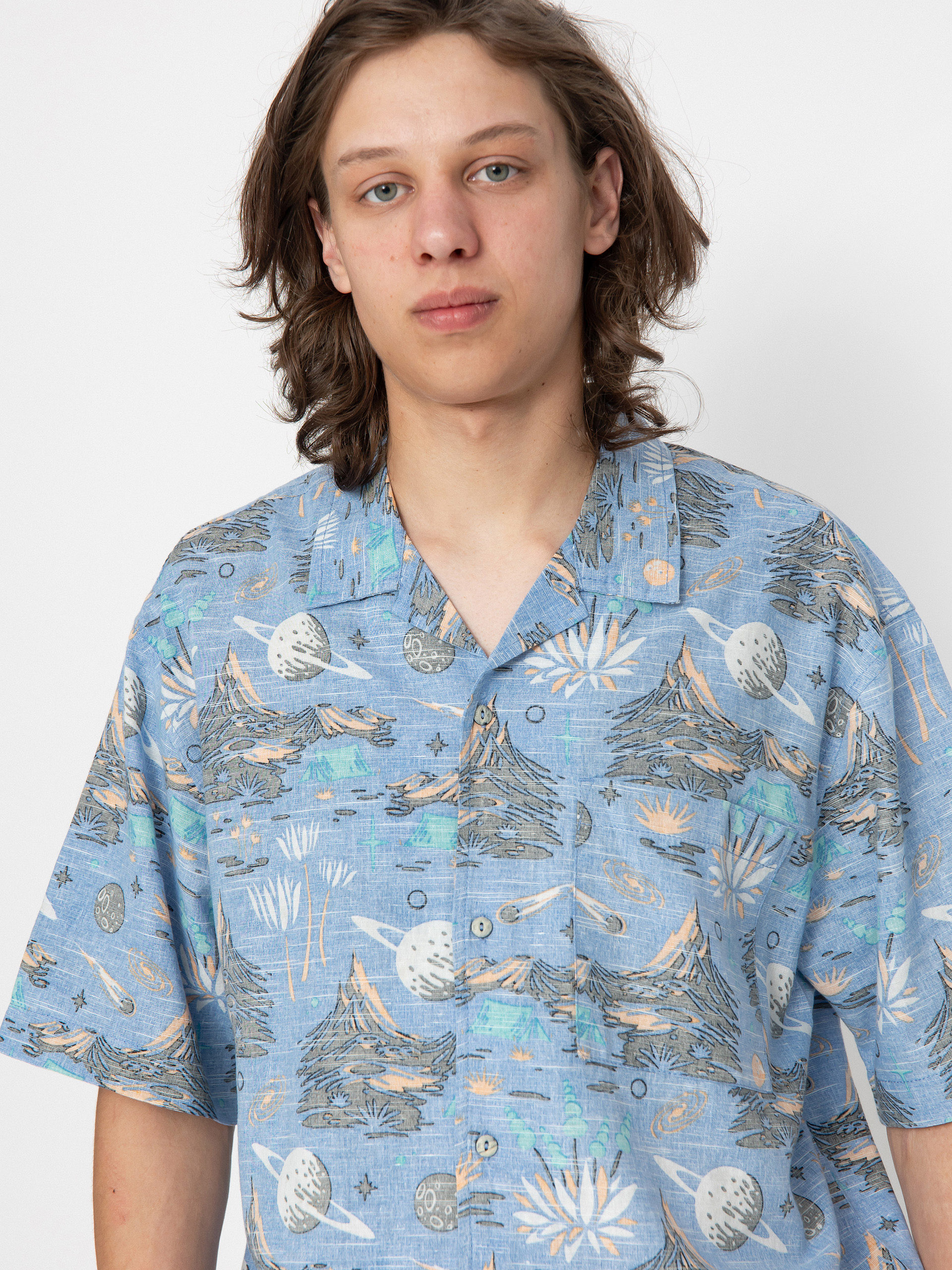 Košile Element Thalweg (saturn camp blue)