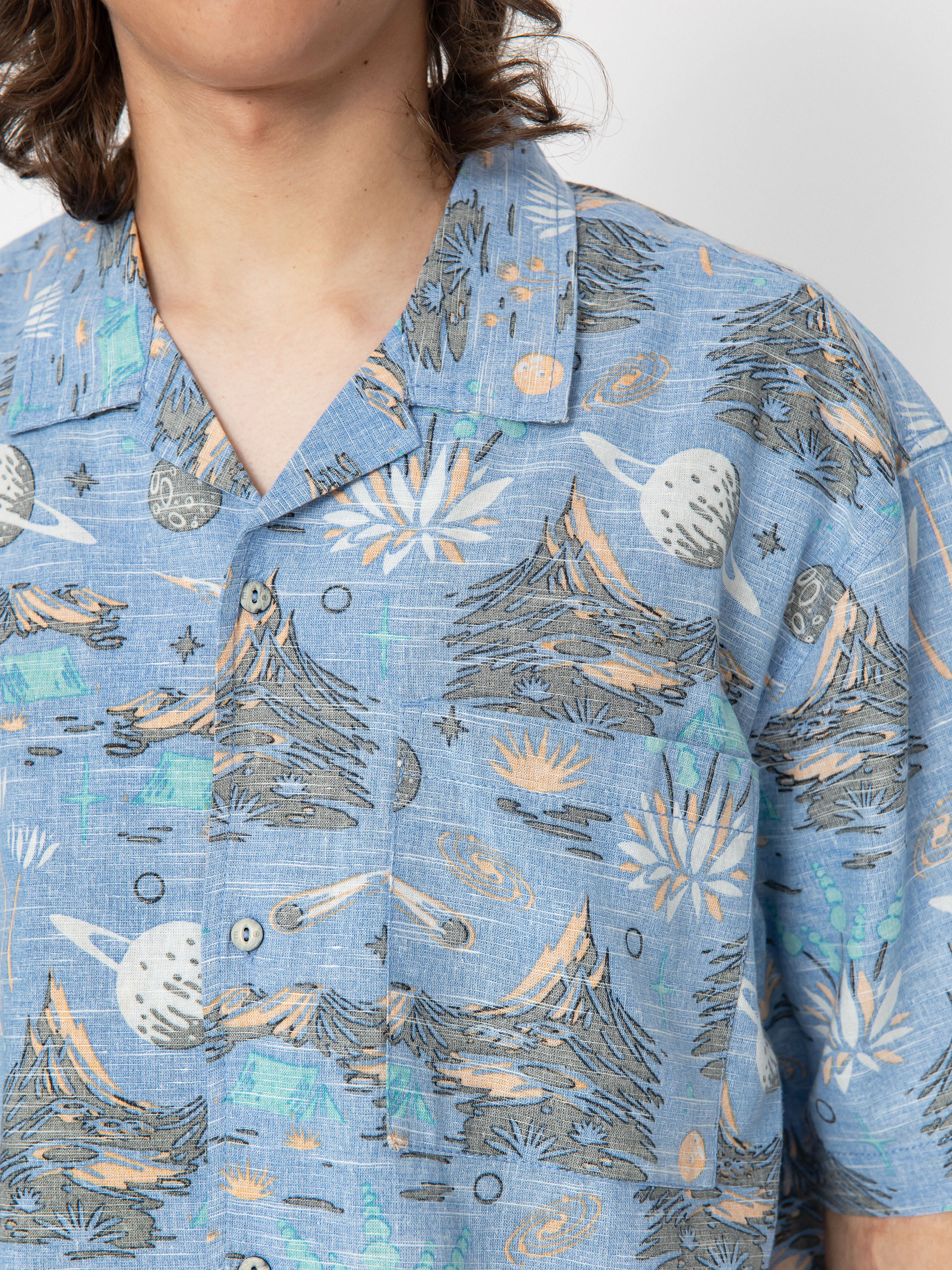 Košile Element Thalweg (saturn camp blue)