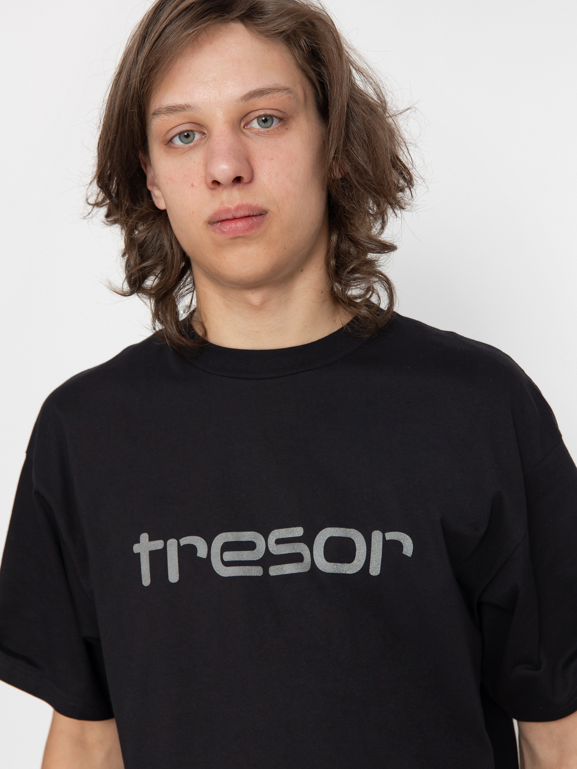 Tričko Carhartt WIP X TRESOR Techno Alliance (black/dark grey reflective)