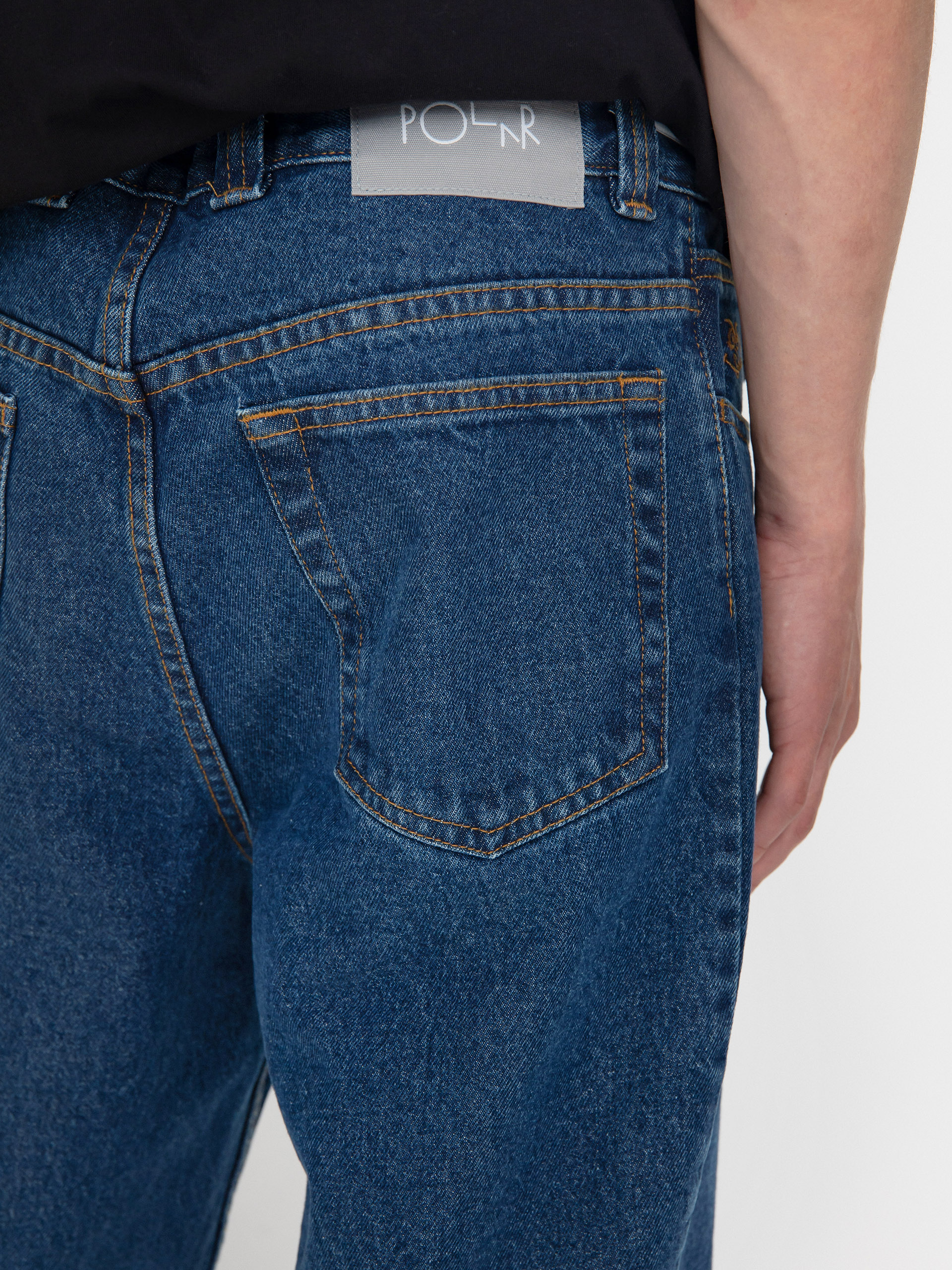 Kalhoty Polar Skate 92! Denim (dark blue)