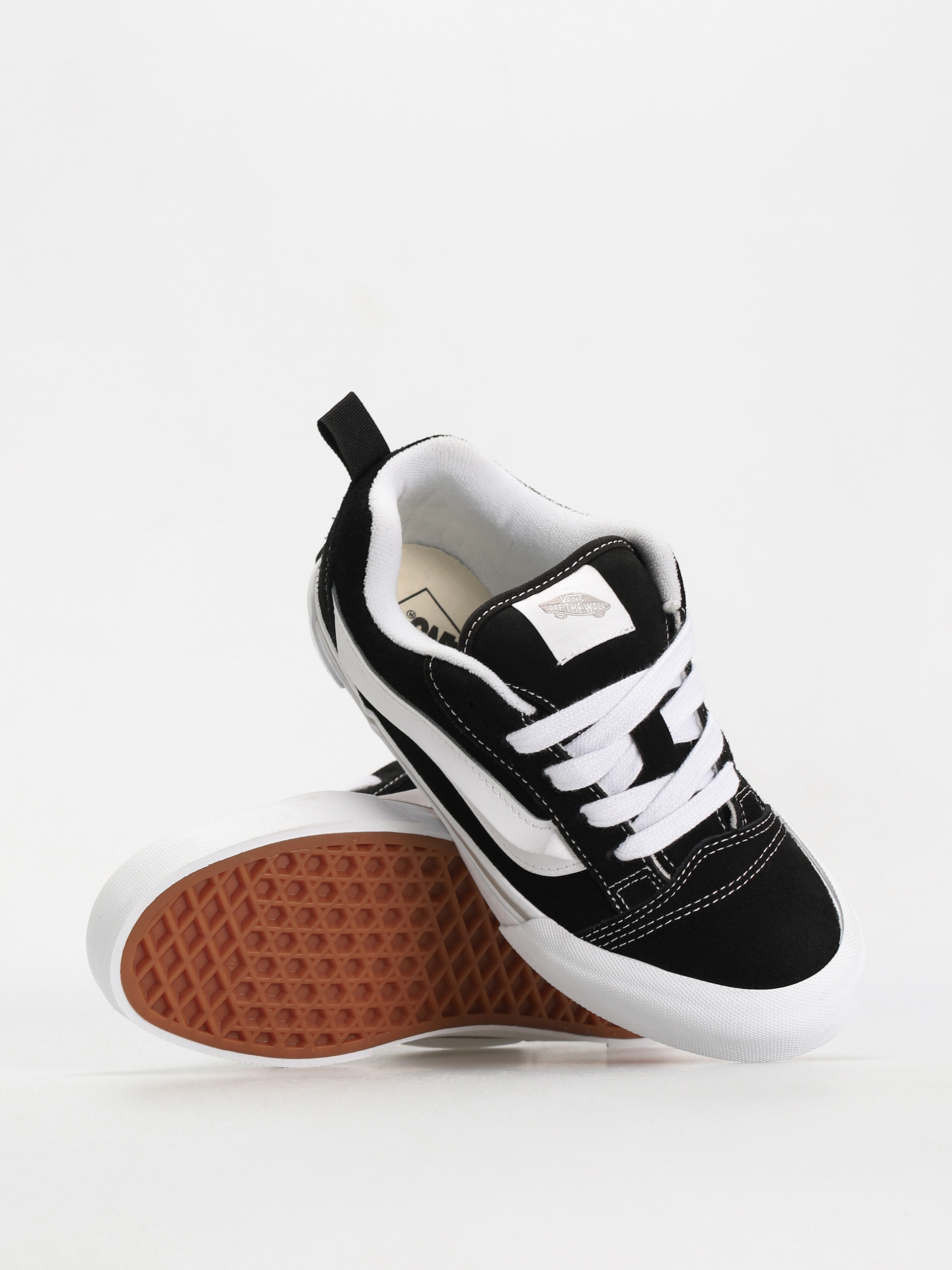 Dětské boty Vans Knu Skool JR (black/white)