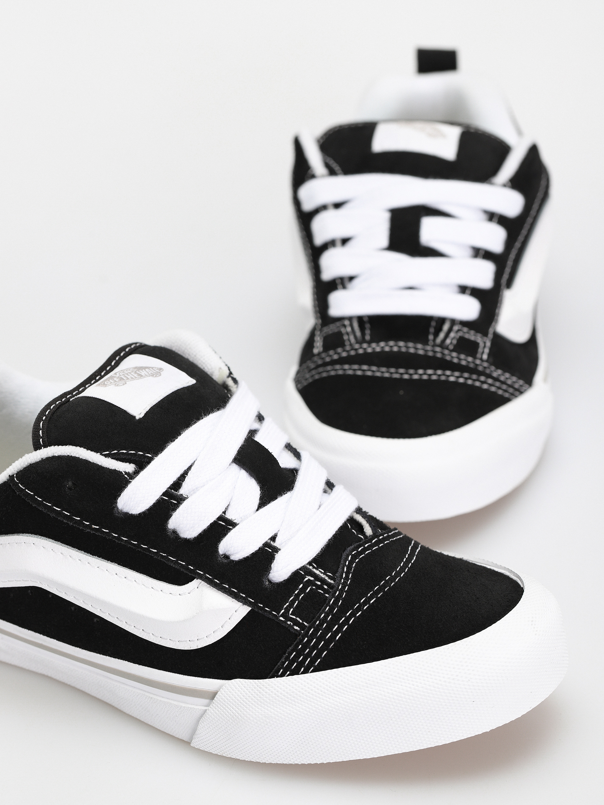 Dětské boty Vans Knu Skool JR (black/white)