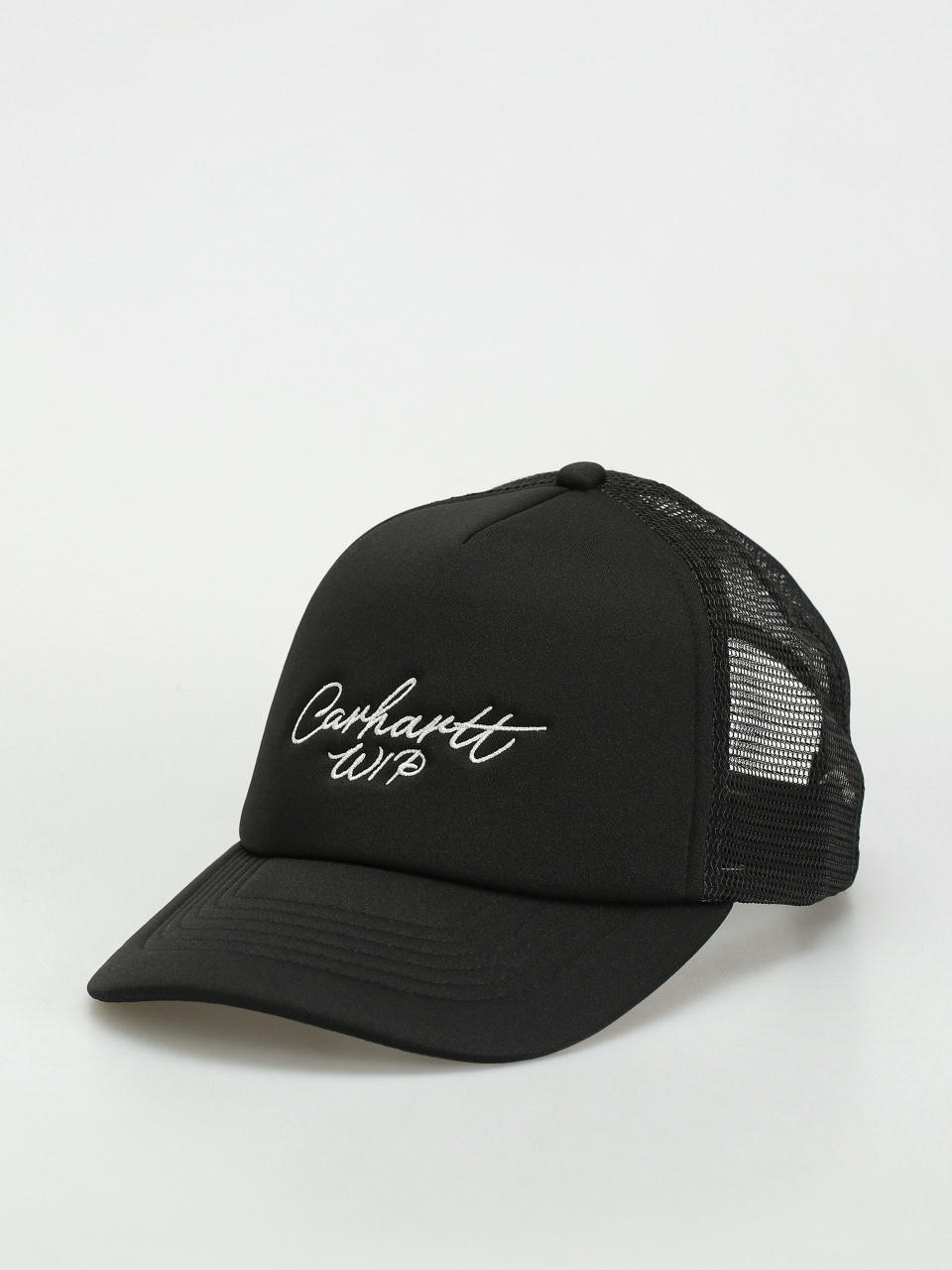 Kšiltovka  Carhartt WIP Signature Trucker (black/white)