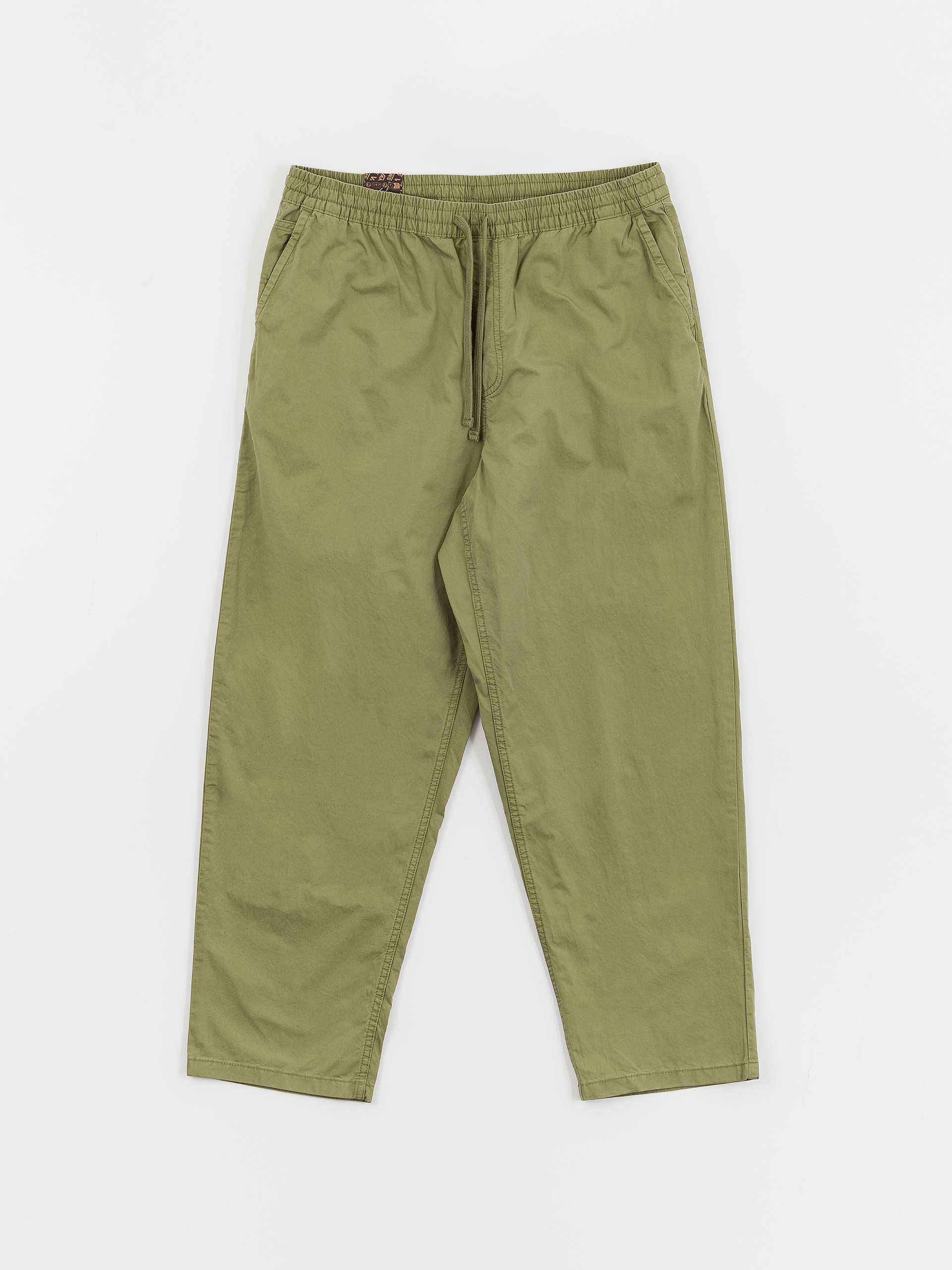 Kalhoty Vans Range Baggy Tapered Elastic Waist (loden green)