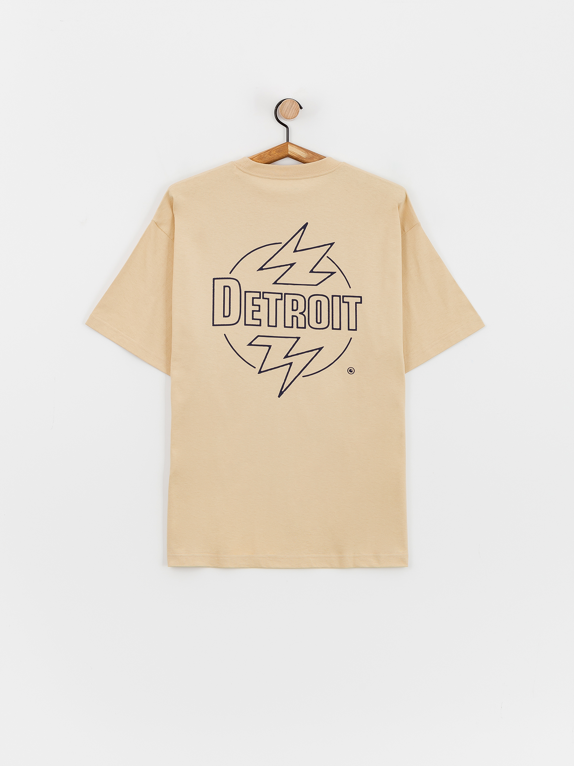 Tričko Carhartt WIP Ablaze (cornsilk/air force blue)