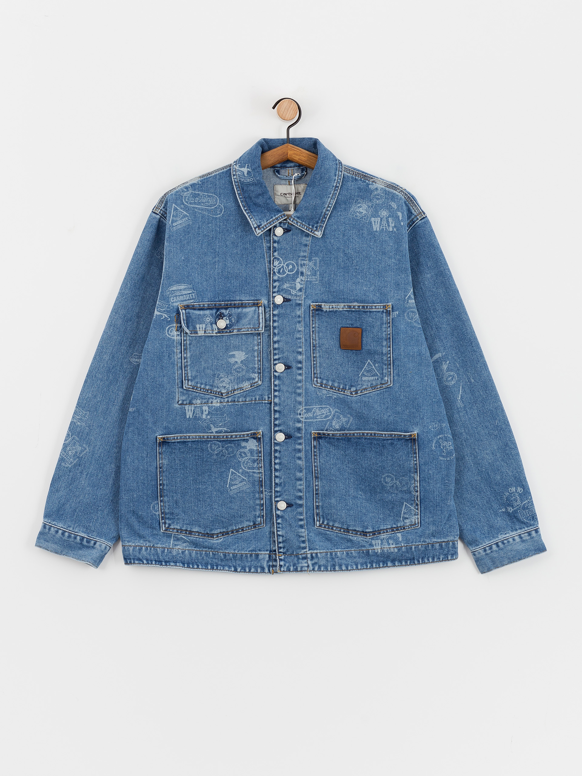 Bunda Carhartt WIP Stamp (stamp print/blue)