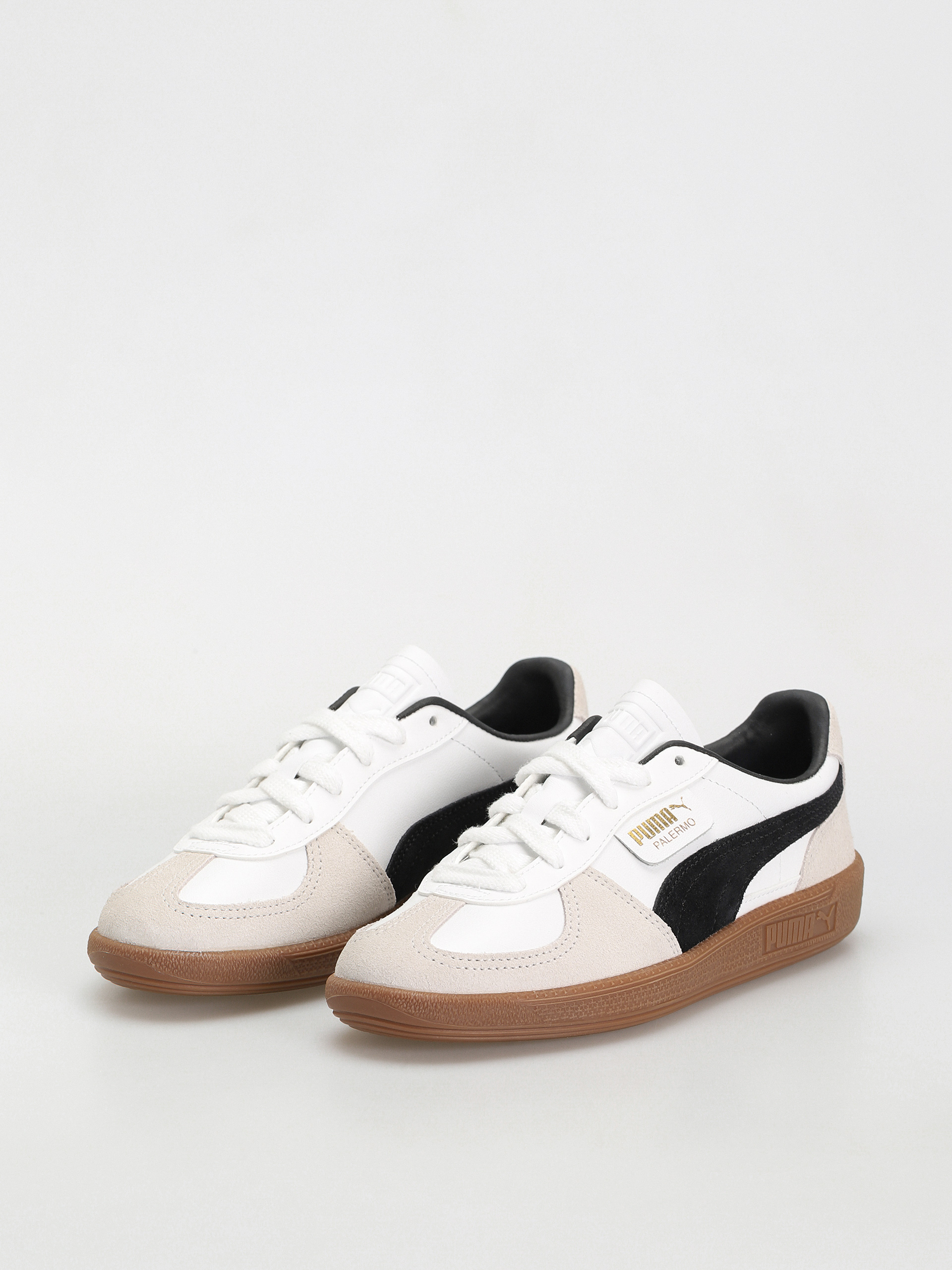 Boty Puma Palermo Leather (puma white vapor gray gum)