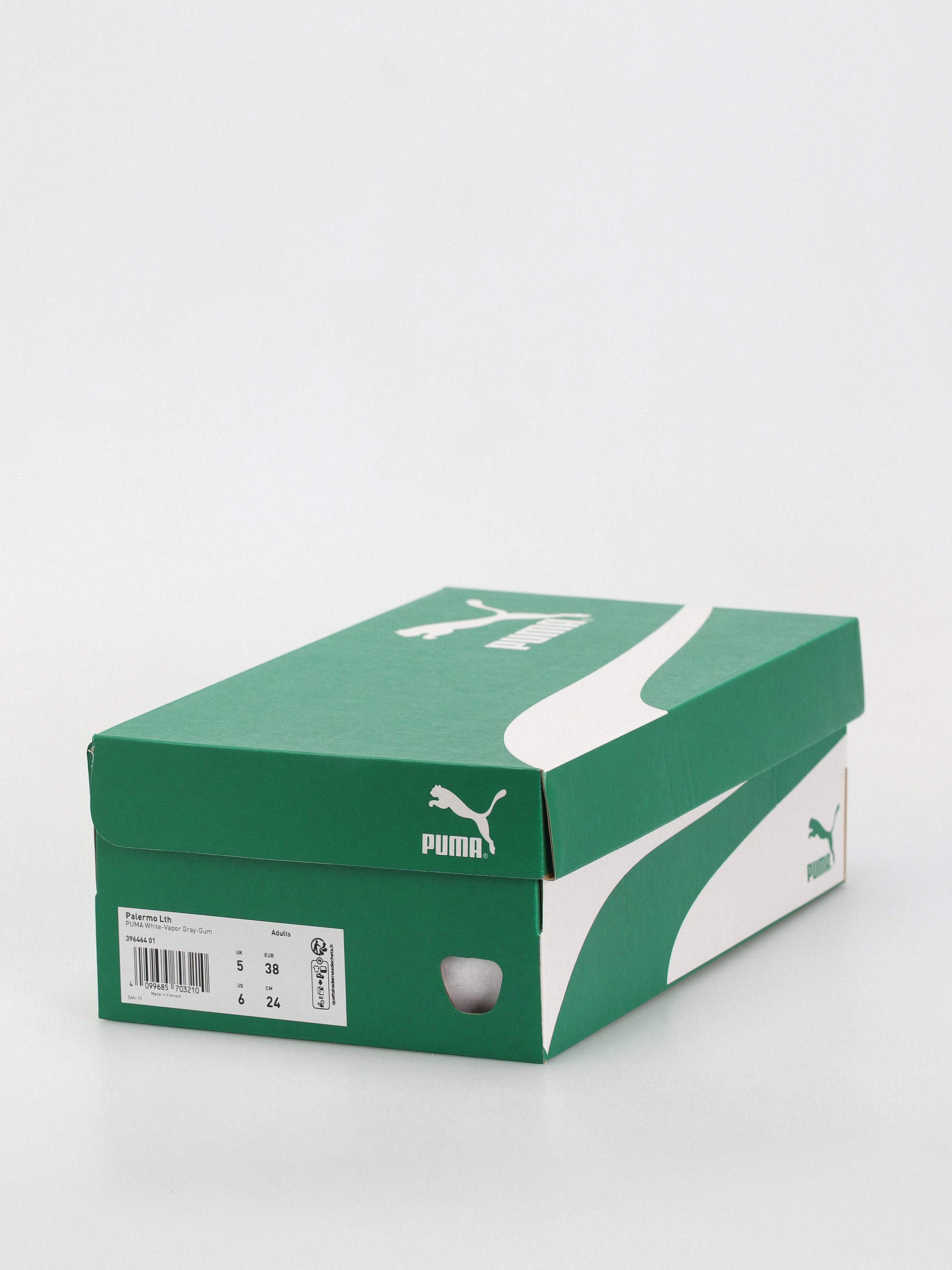 Boty Puma Palermo Leather (puma white vapor gray gum)