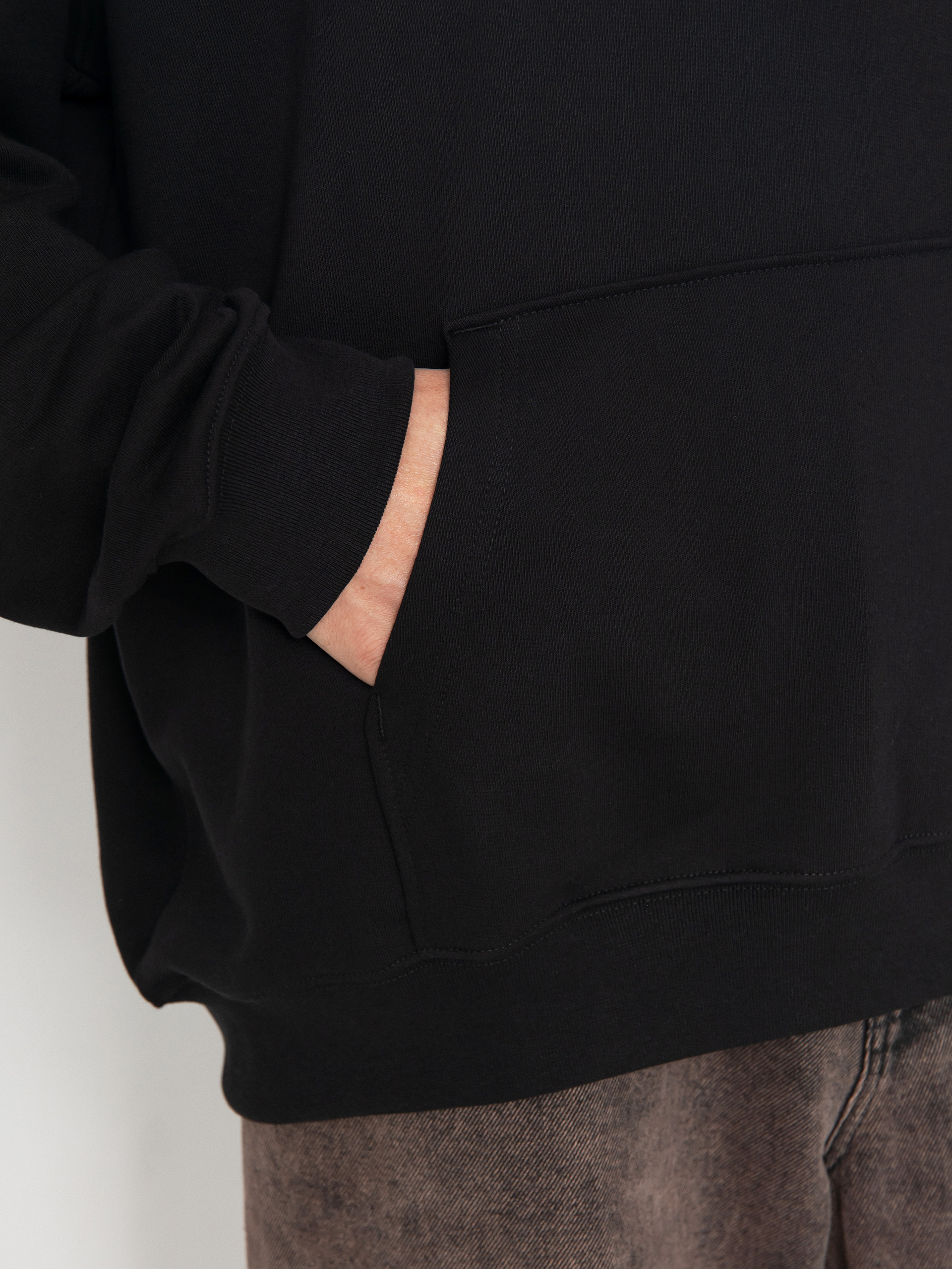 Mikina s kapucí Vans Reggie Loose HD (black)