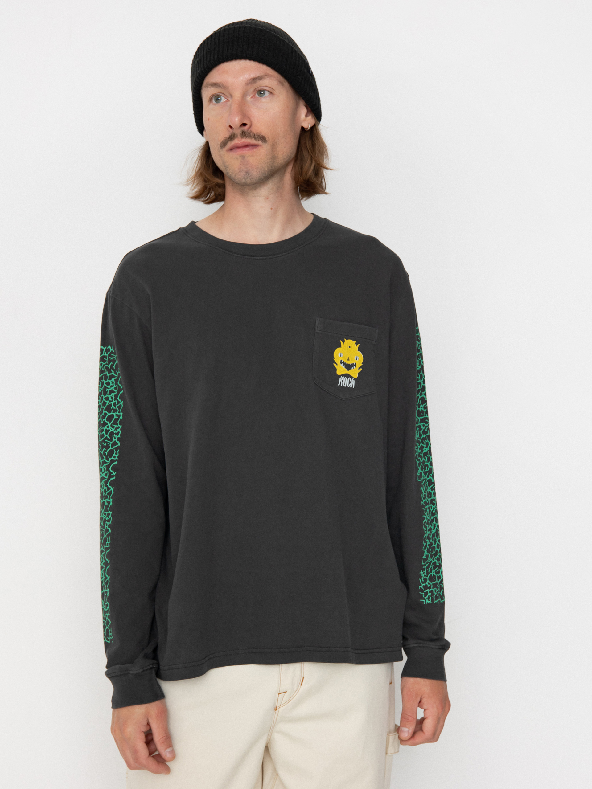 Triko RVCA Redondo Totem (black)