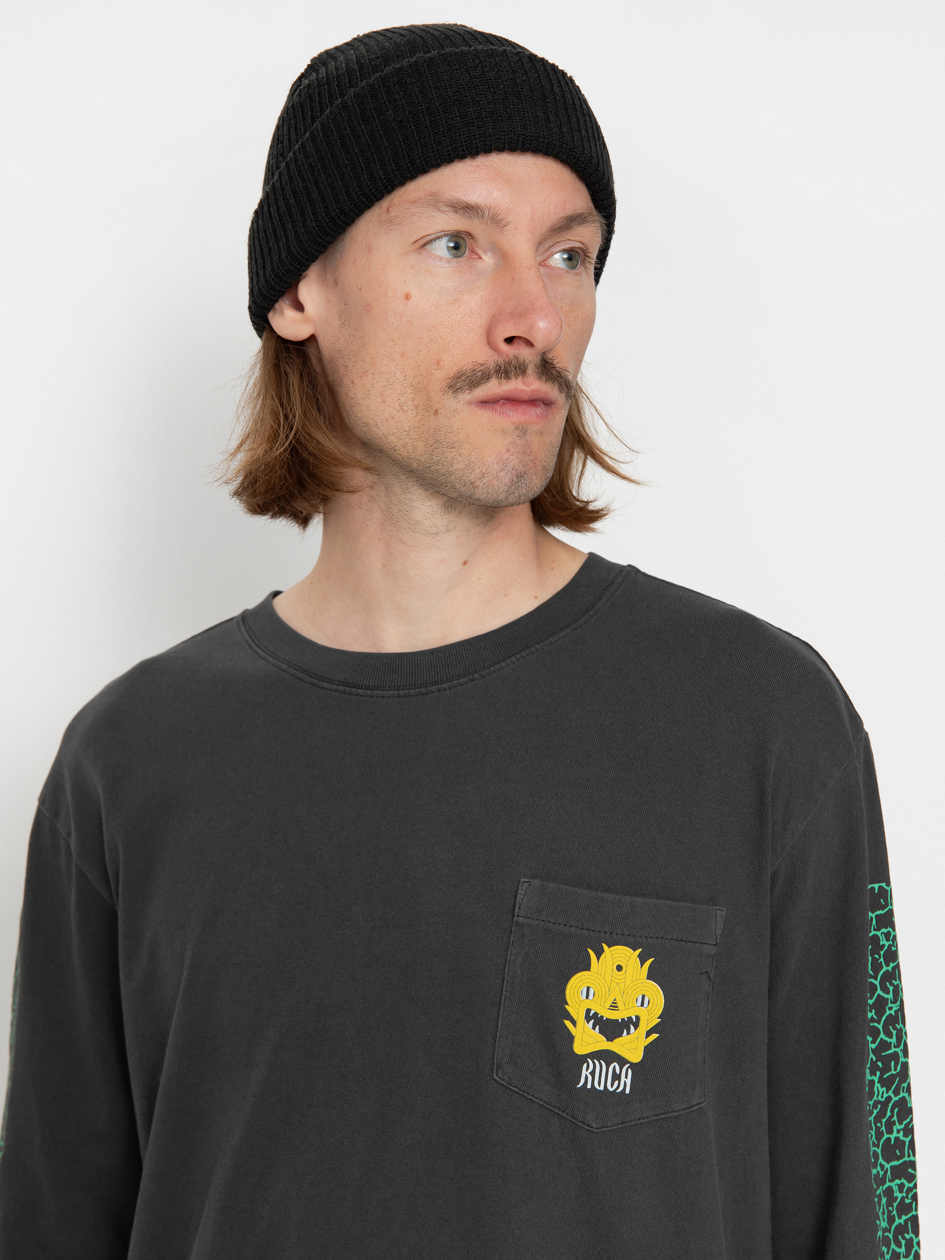 Triko RVCA Redondo Totem (black)