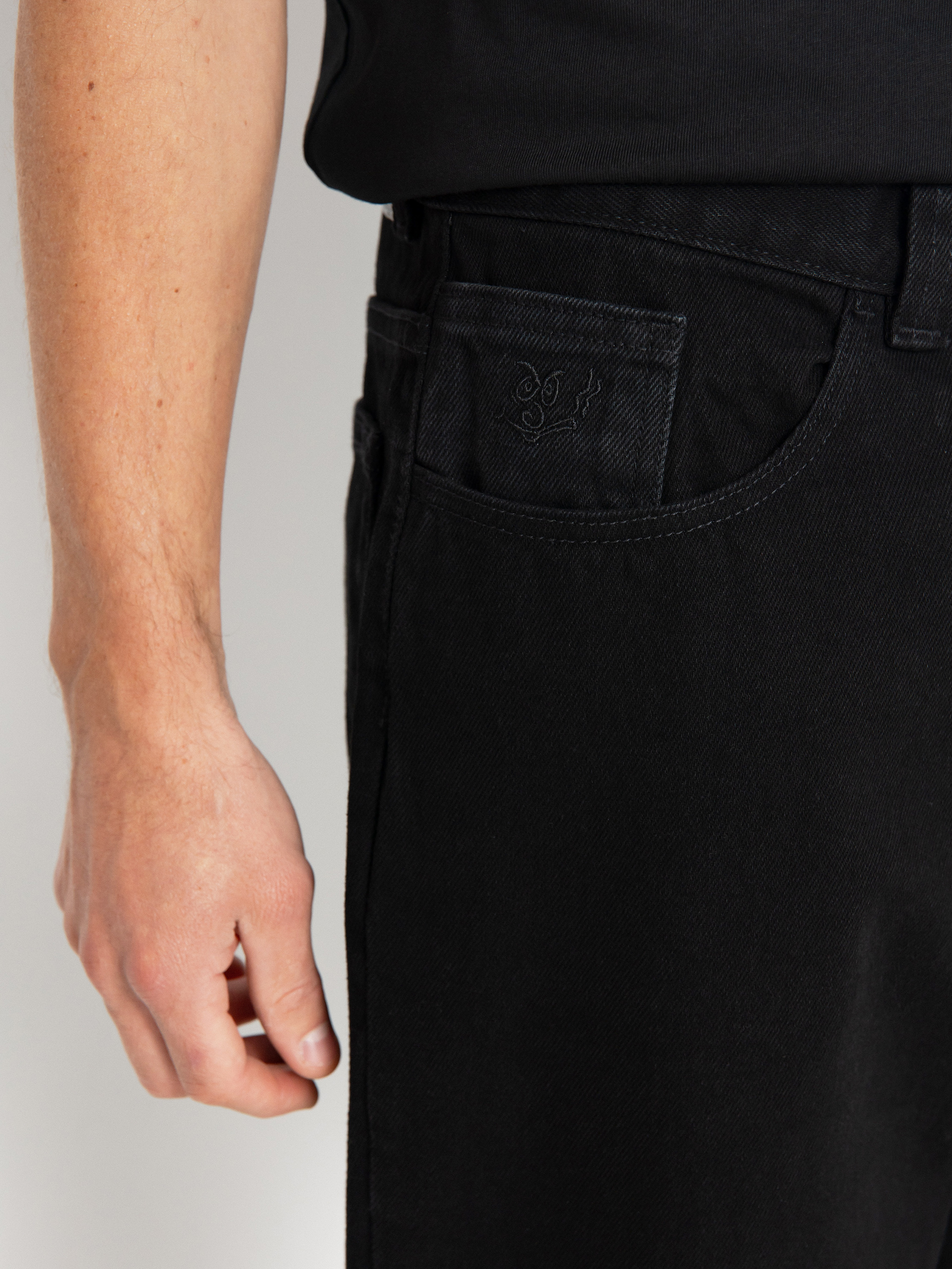 Kalhoty Polar Skate 92! (pitch black)