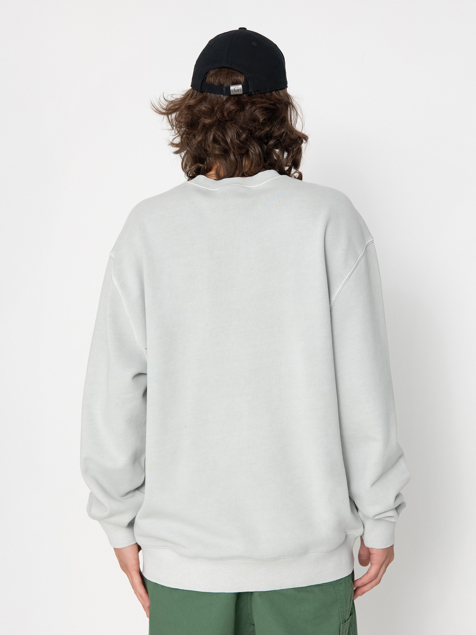 Mikina Carhartt WIP Duster Script (basalt)