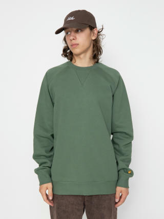 Mikina Carhartt WIP Chase (duck green/gold)