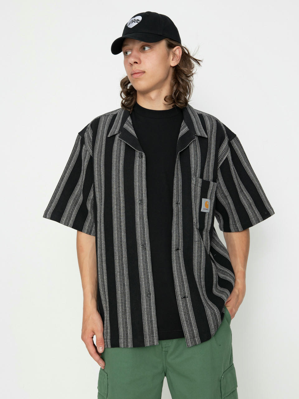 Košile Carhartt WIP Dodson (dodson stripe/black)