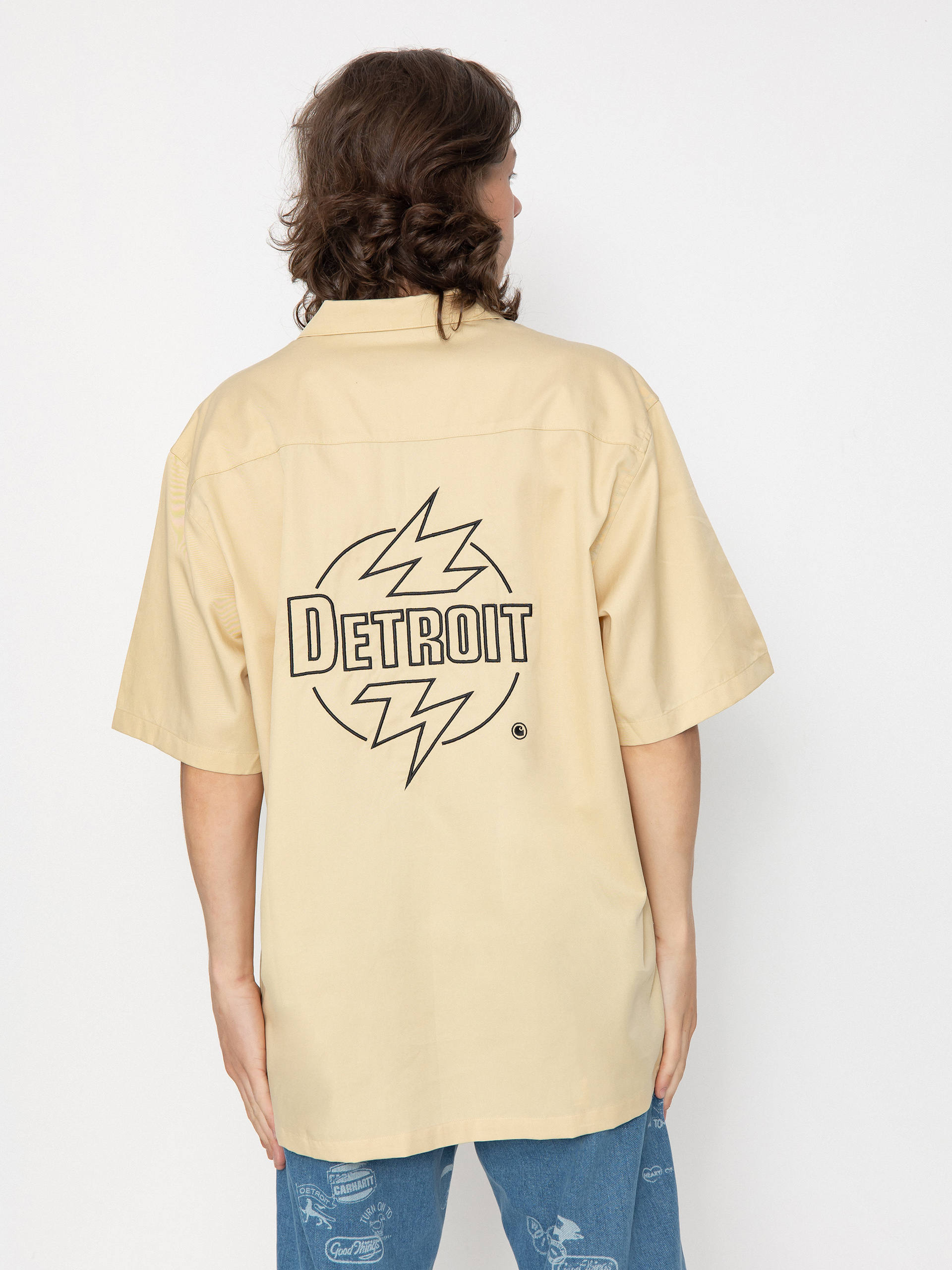 Kou0161ile Carhartt WIP Ablaze (cornsilk/black)