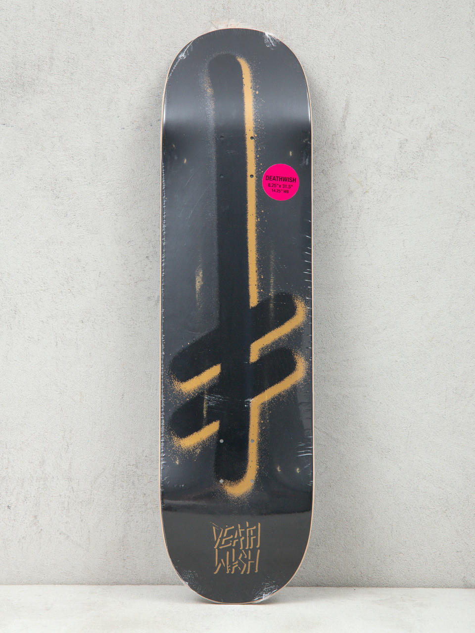 Deska Deathwish Gang Logo (black/gold)