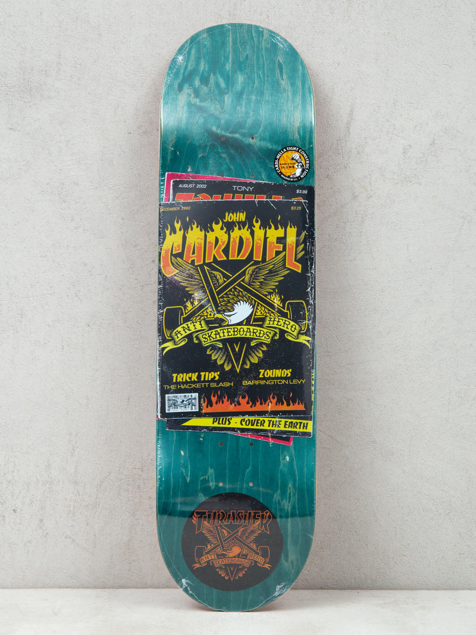 Deska Antihero Cardiel Thrasher (green)