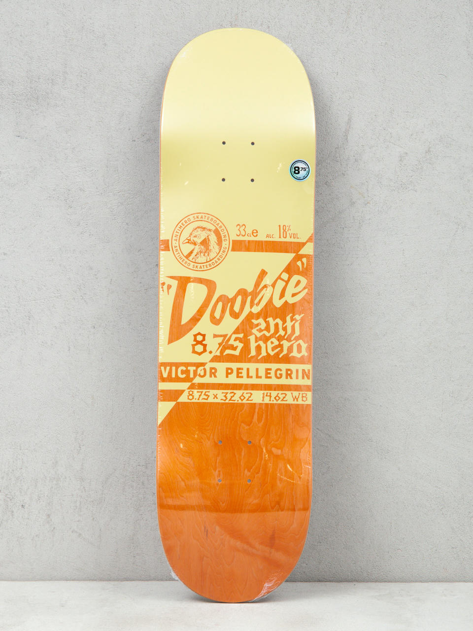 Deska Antihero Doobie Refrescos (yellow/orange)