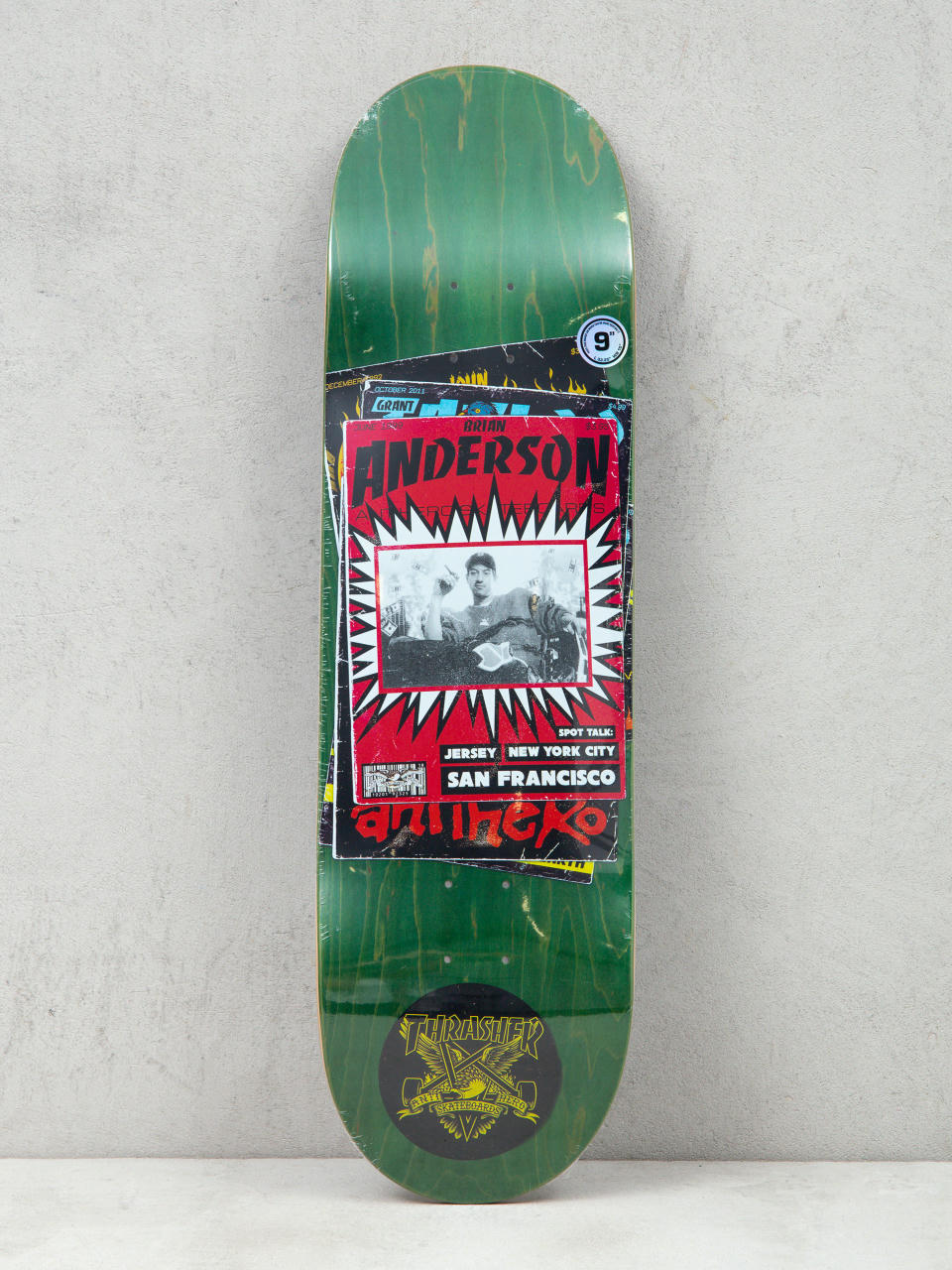 Deska Antihero Ba Thrasher (green)