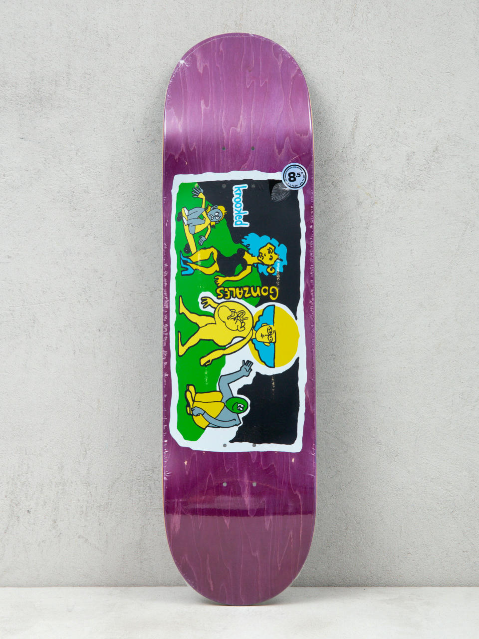 Deska Krooked Gonz Stroll (purple)