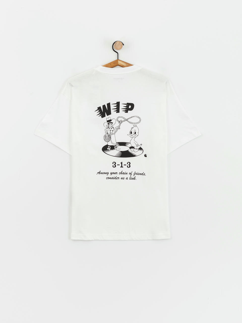 Tričko Carhartt WIP Friendship (white/black)