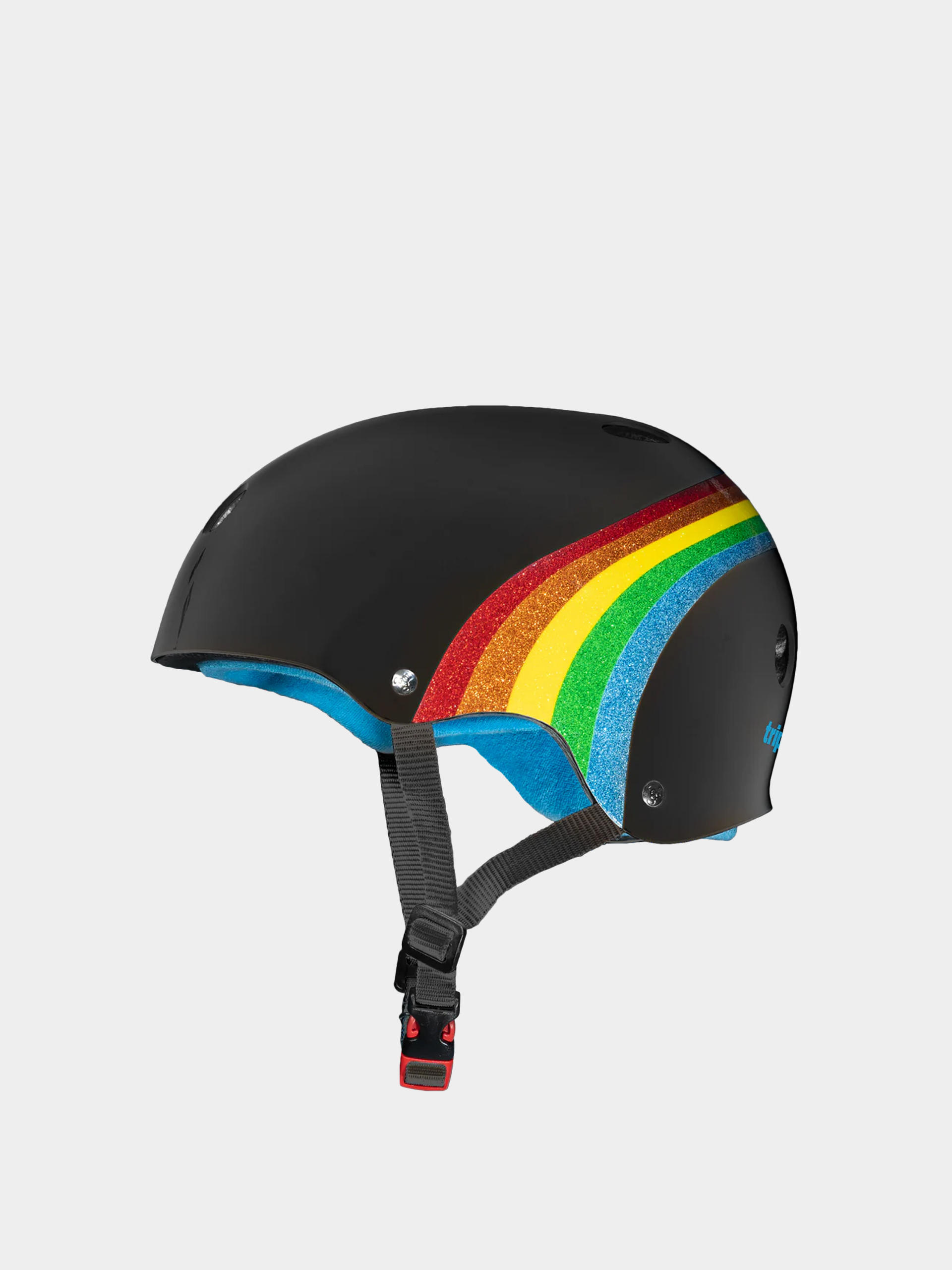 Helma Triple Eight The Certified Sweatsaver Helmet (rainbow black)
