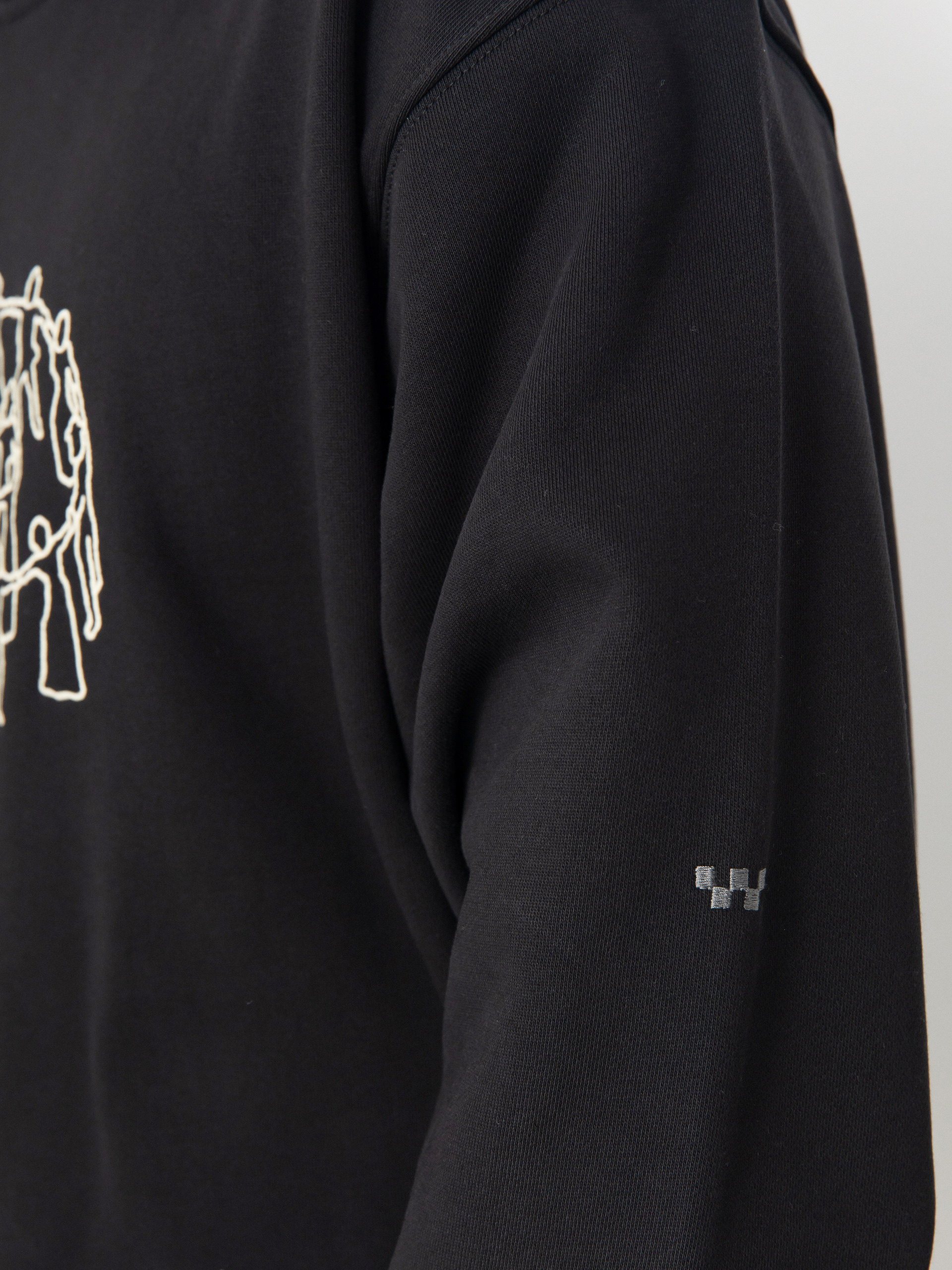 Mikina s kapucí Vans Skate Hold Hands HD (black)