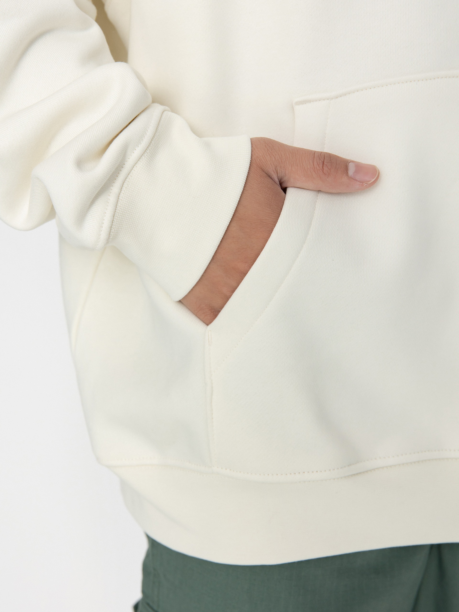 Mikina s kapucí Vans Skate Blurb HD (marshmallow)