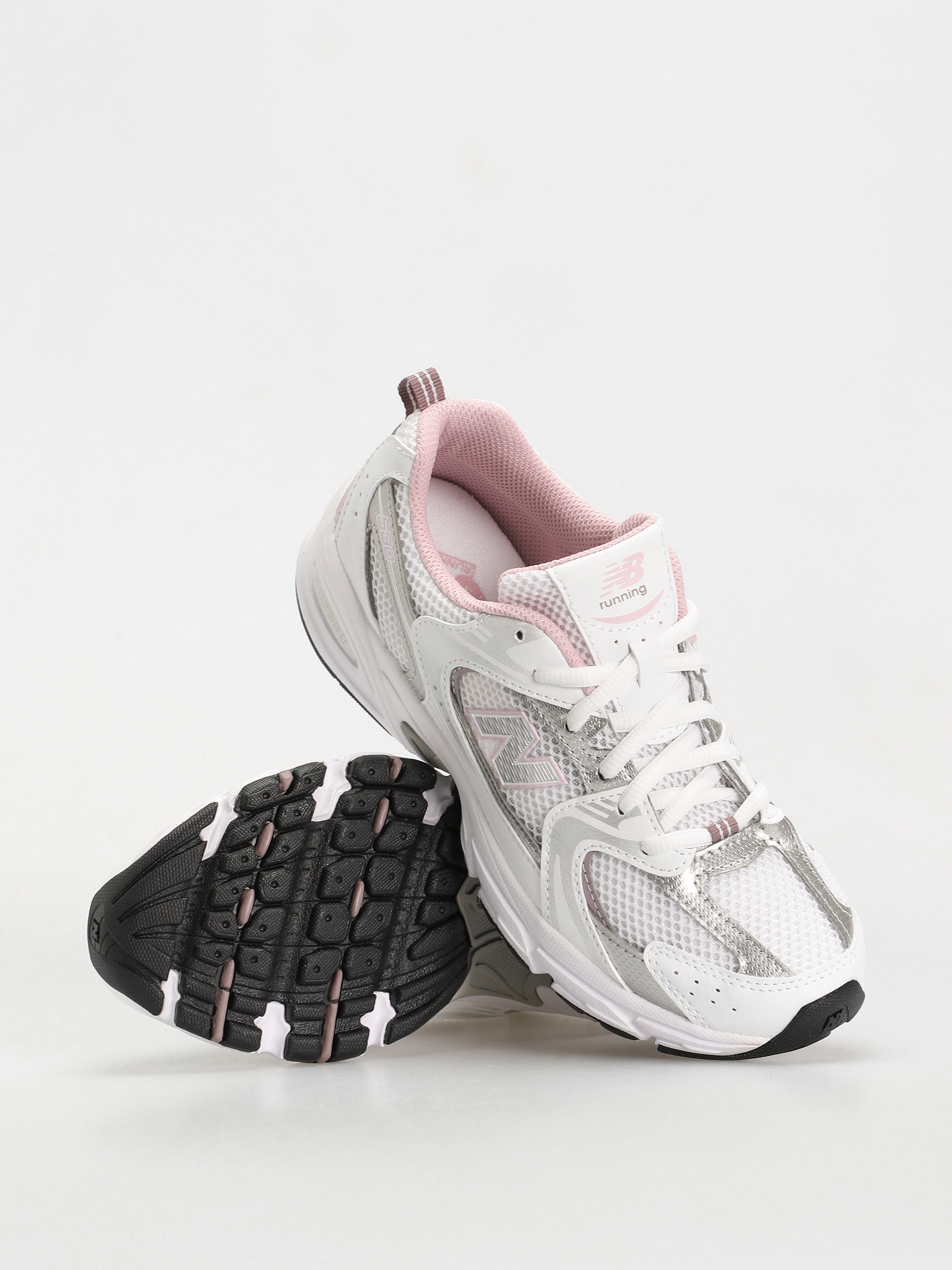 Boty New Balance 530 JR (white silver pink)