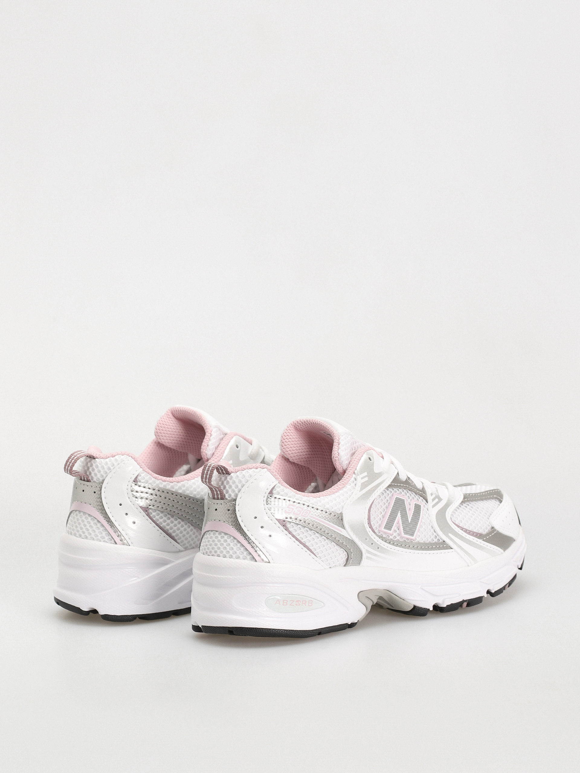 Boty New Balance 530 JR (white silver pink)