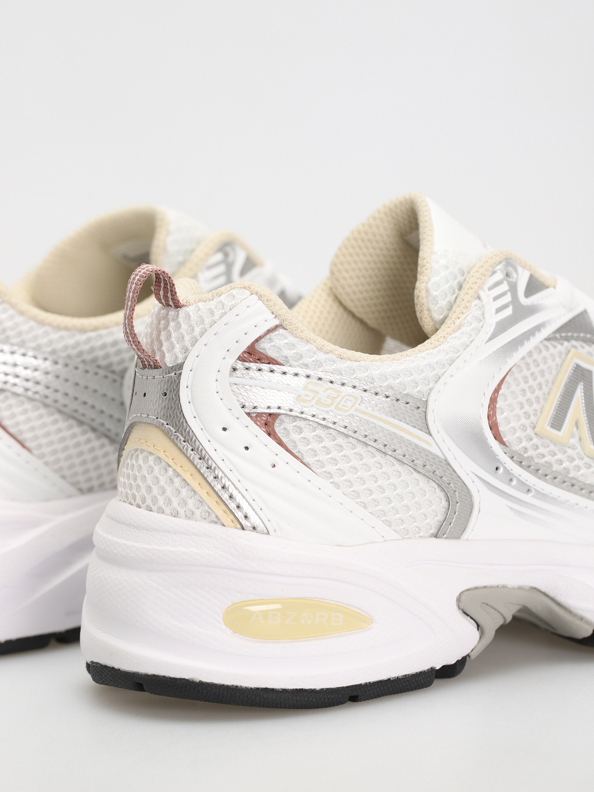 Boty New Balance 530 (white silver beige)