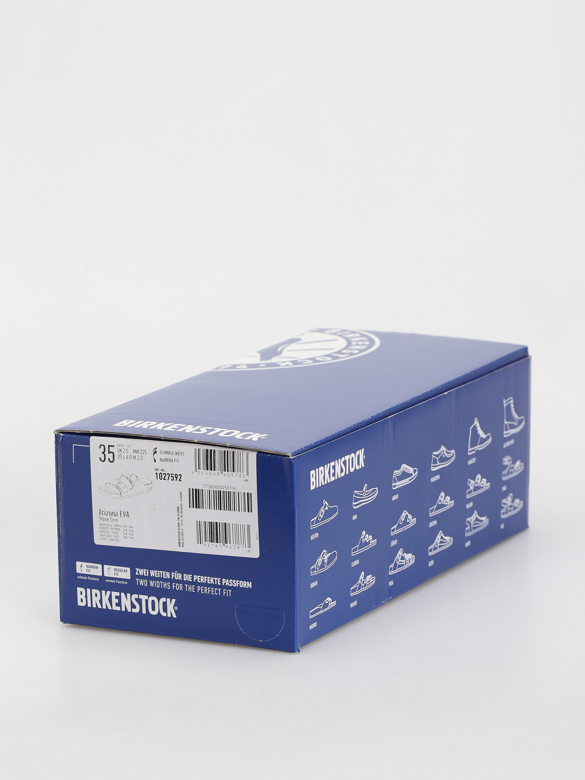 Plážovky Birkenstock Arizona Essentials EVA Narrow Wmn (stone coin)