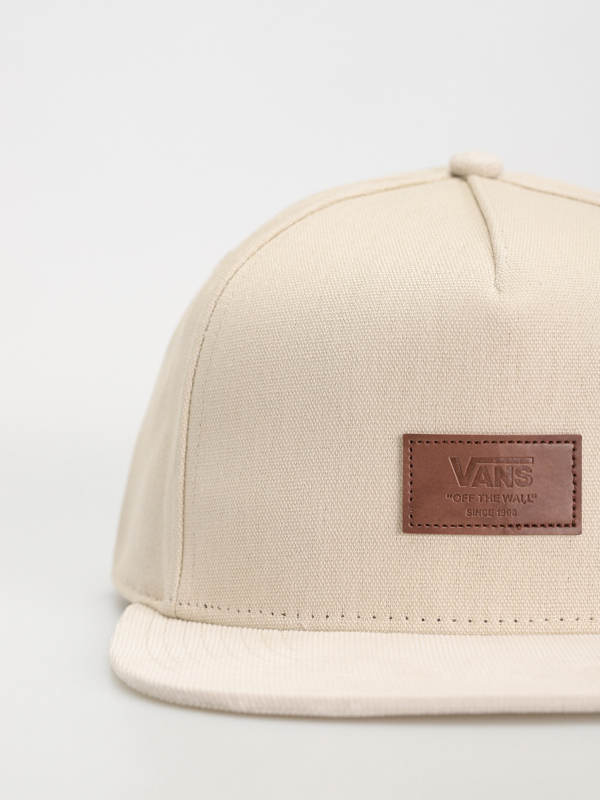 Kšiltovka  Vans Off The Wall Patch Snapback (oatmeal)