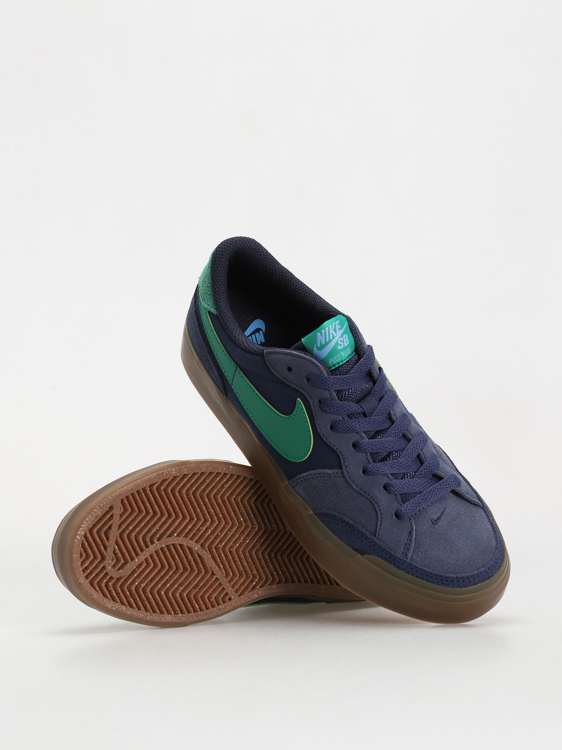 Boty Nike SB Zoom Pogo Plus (midnight navy/malachite obsidian)