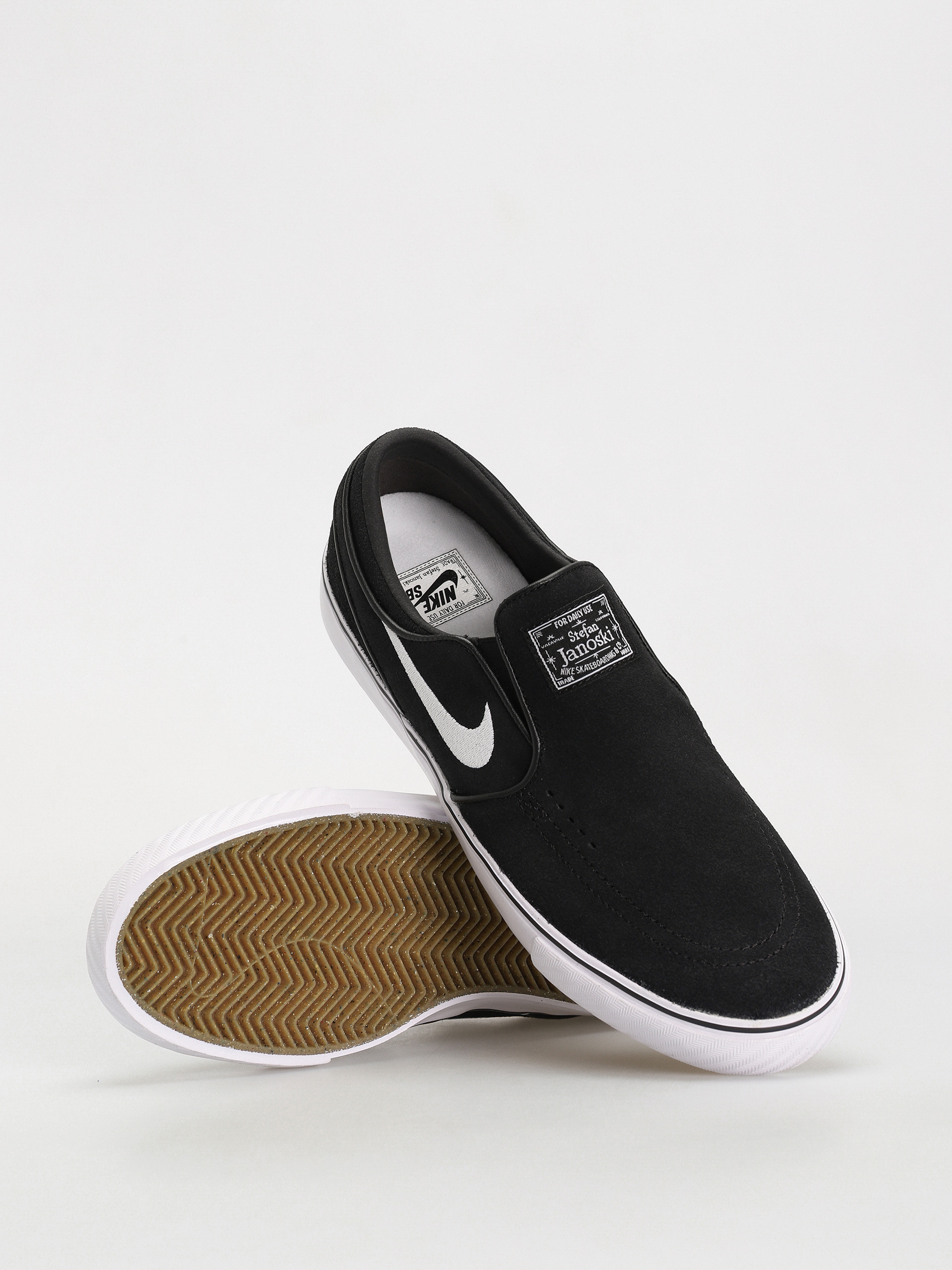 Boty Nike SB Janoski+ Slip (black/white black black)