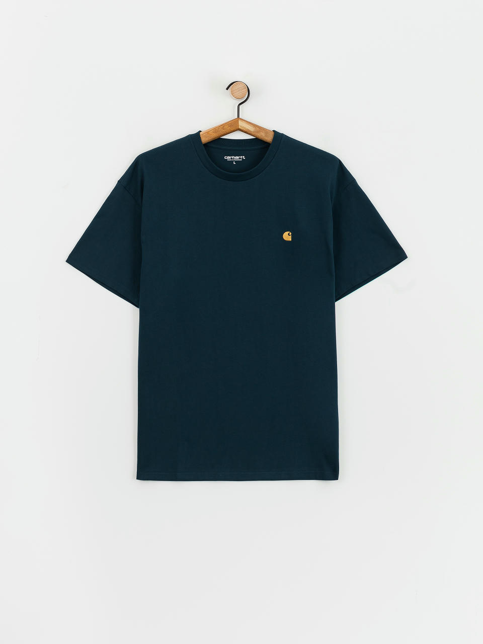 Tričko Carhartt WIP Chase (duck blue/gold)