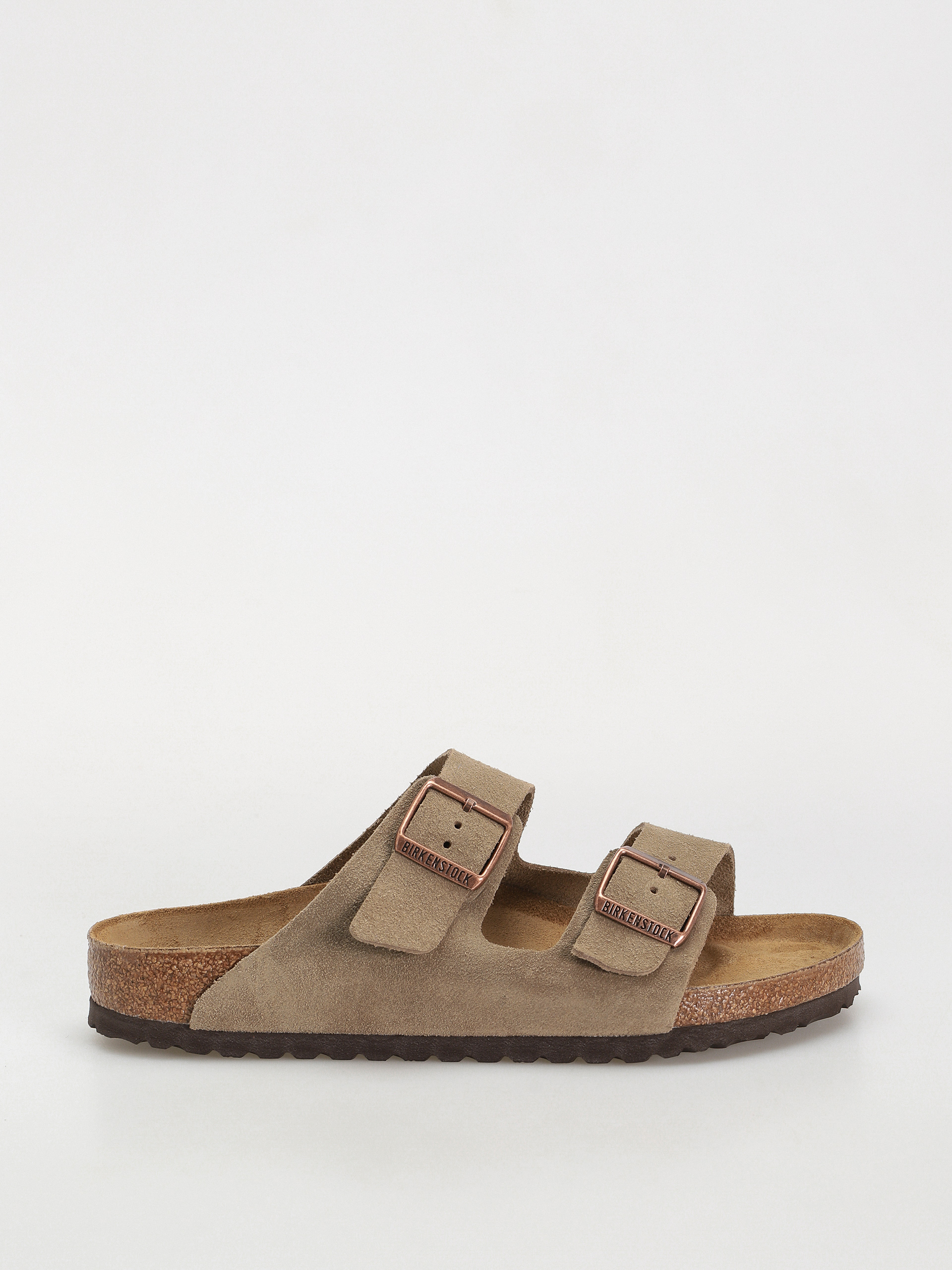 Plu00e1u017eovky Birkenstock Arizona Suede Leather Regular (taupe)