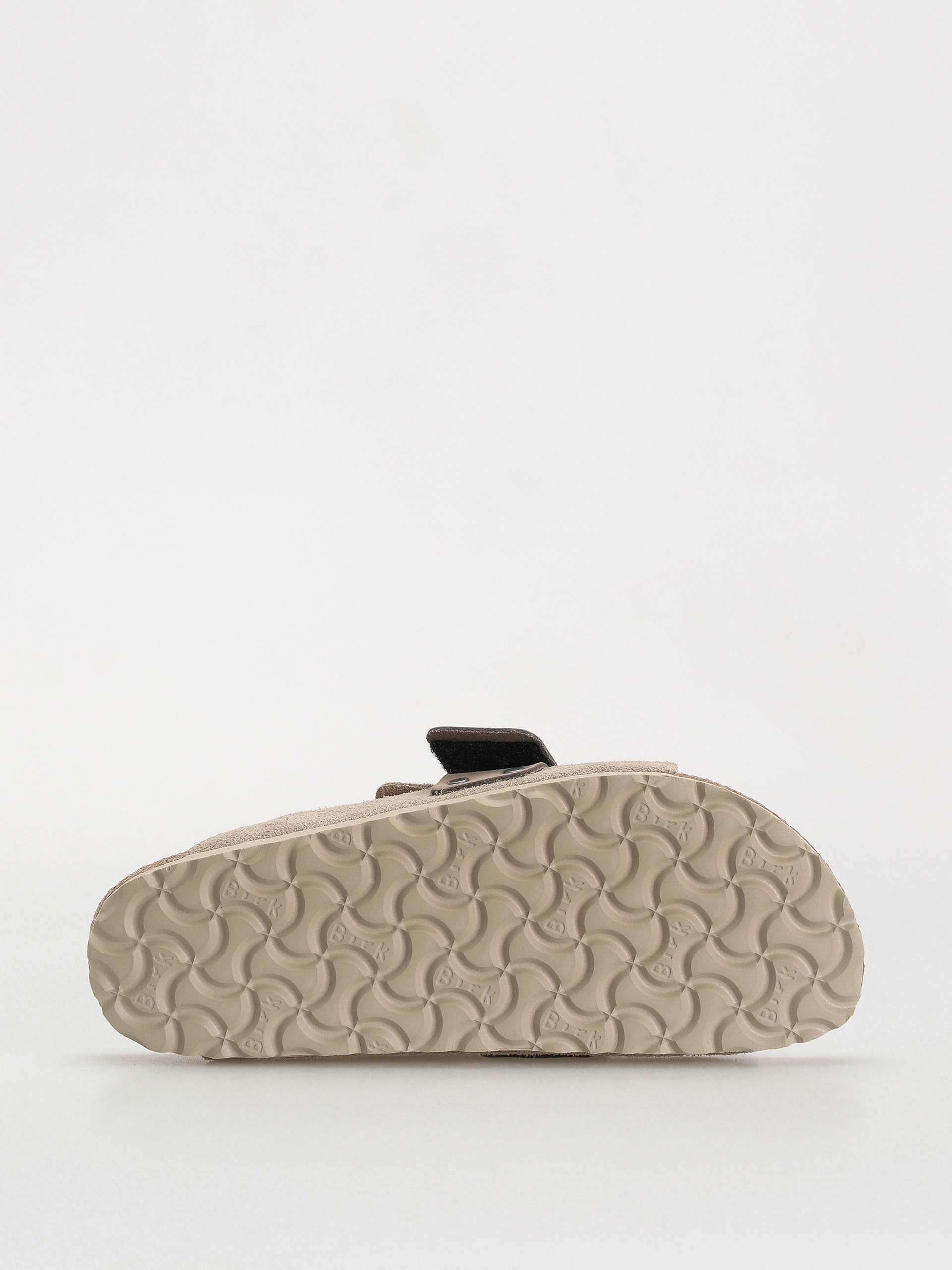 Plážovky Birkenstock Kyoto Nubuck Suede Leather Narrow Wmn (taupe)