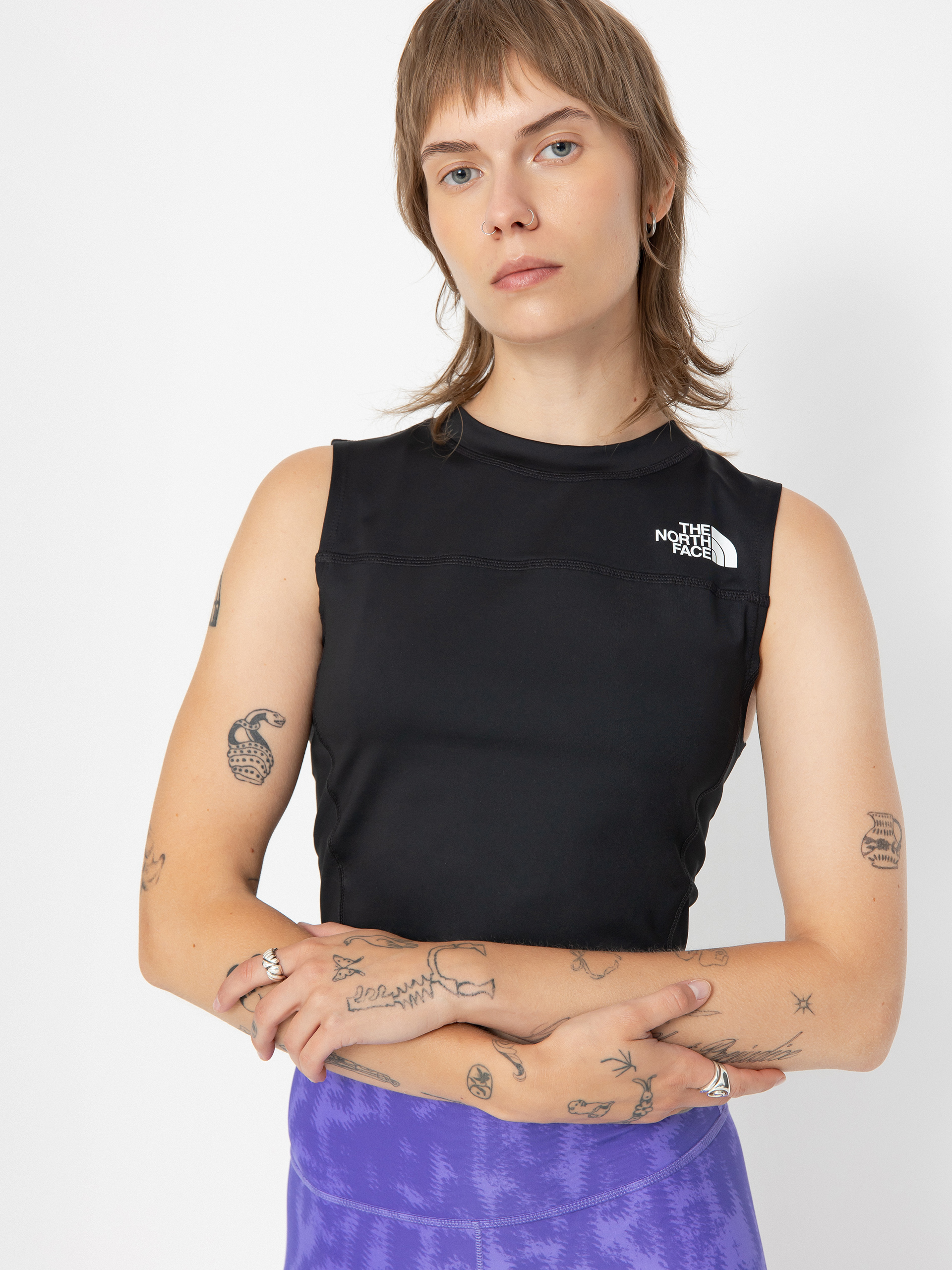 Tričko The North Face Poly Knit Extreme Wmn (tnf black)