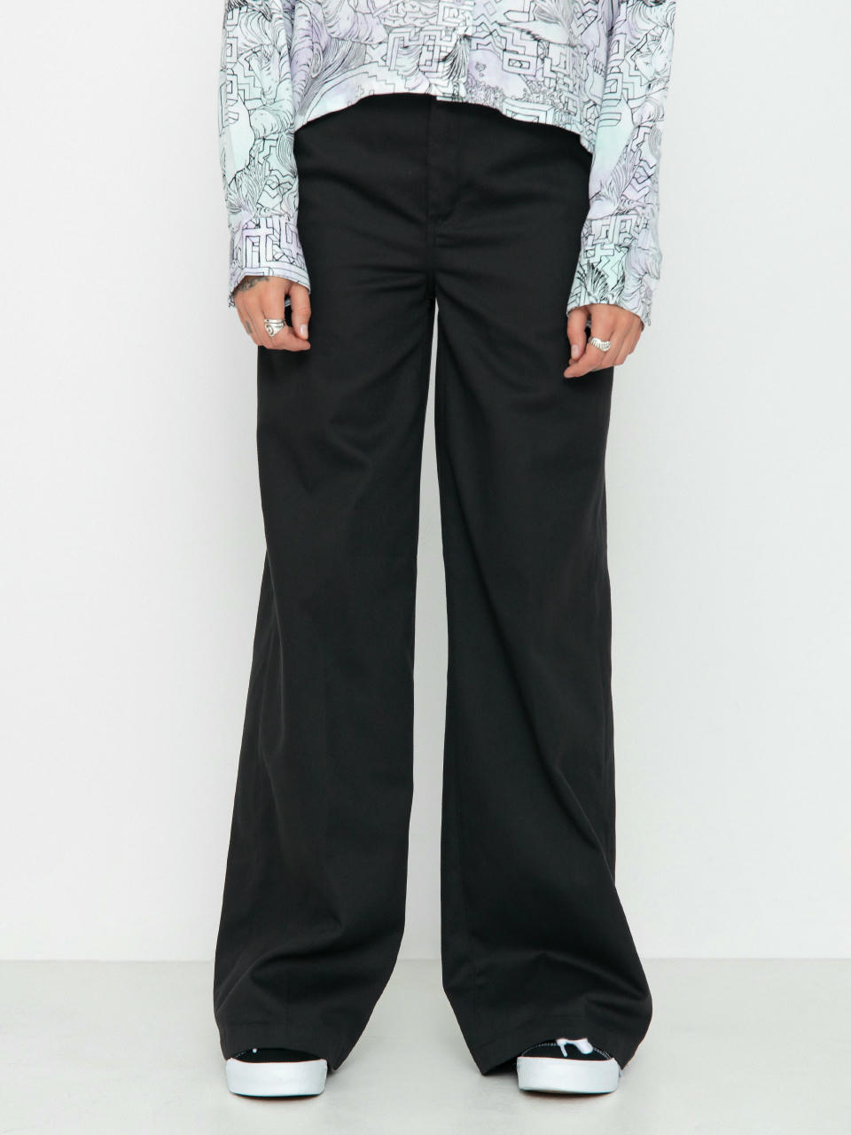 Kalhoty Dickies Wide Leg Wmn (black)